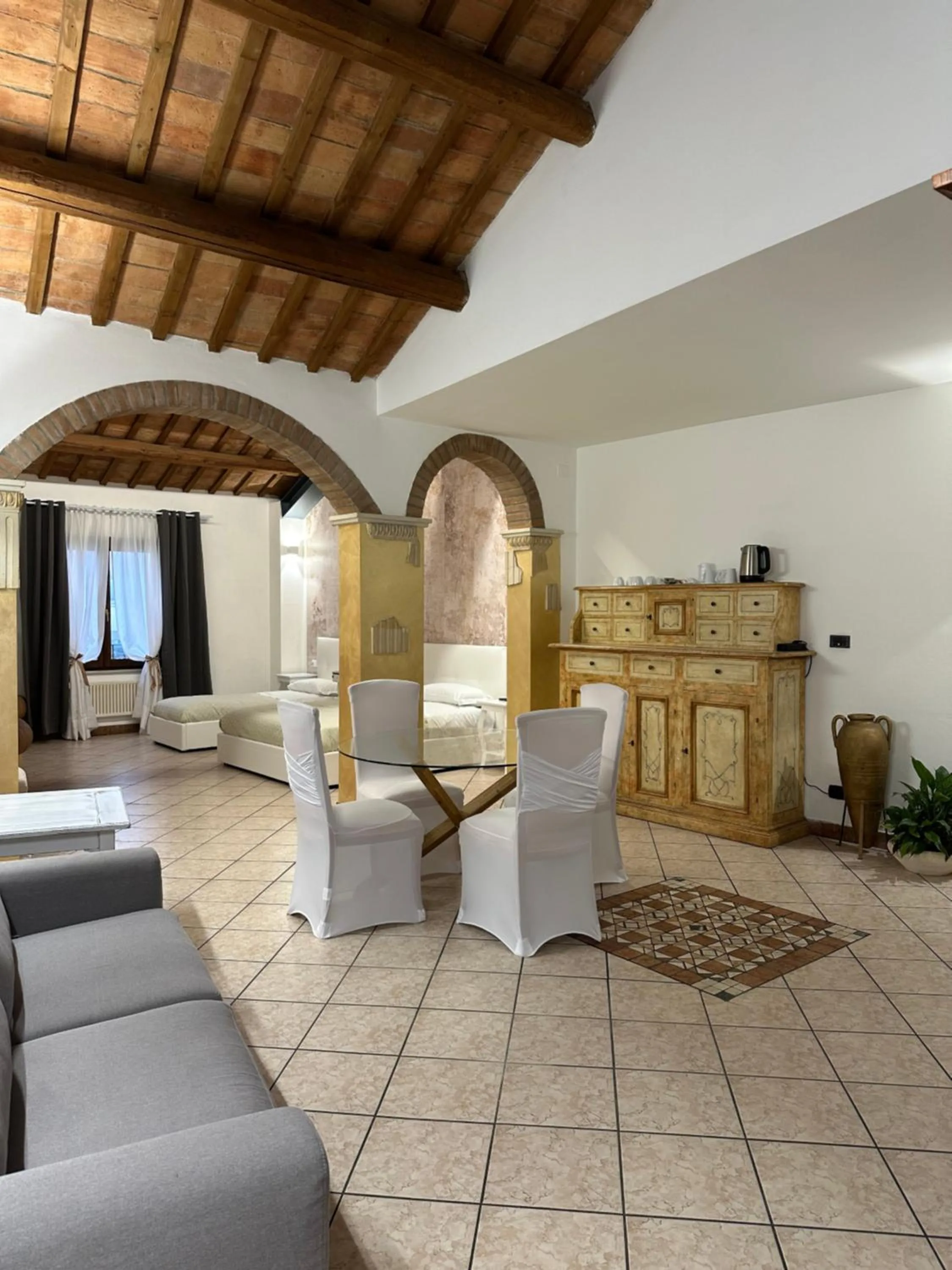 Living room in Villa Estense