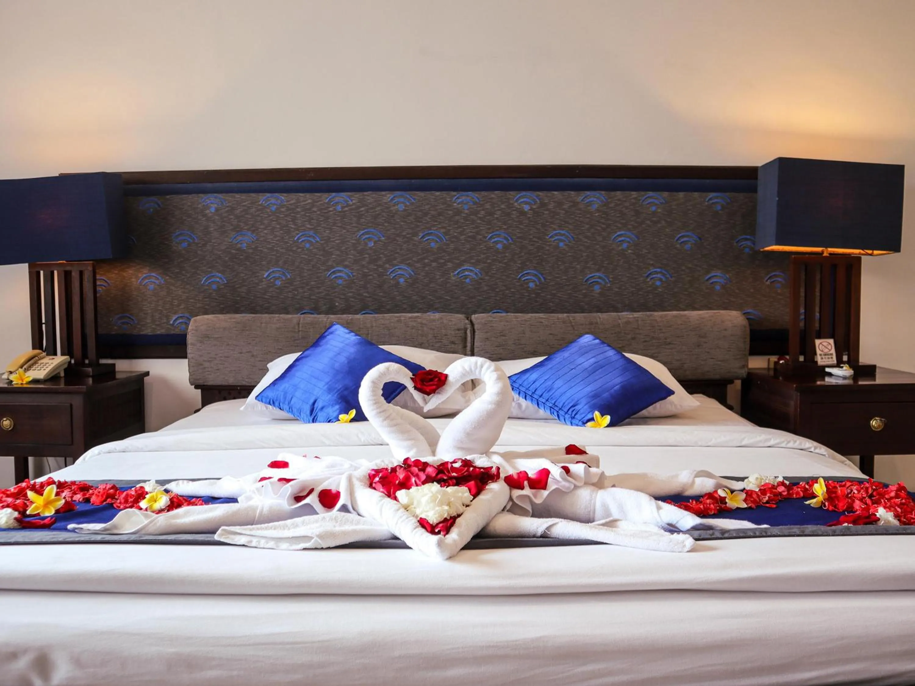 Bed in Bali Masari Villas &amp; Spa Ubud