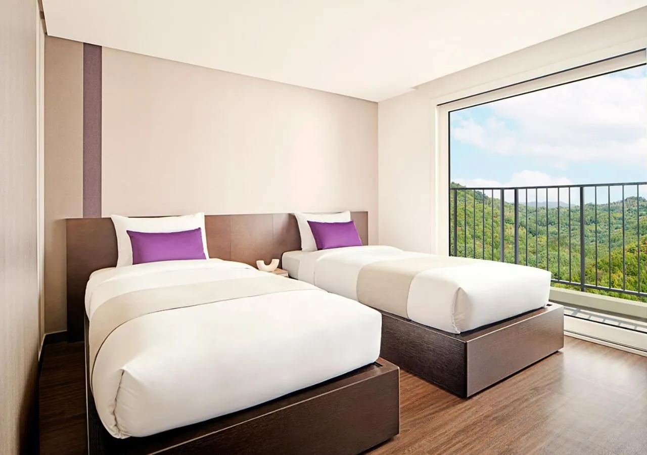 Bed in Hanwha Resort Yongin Besancon