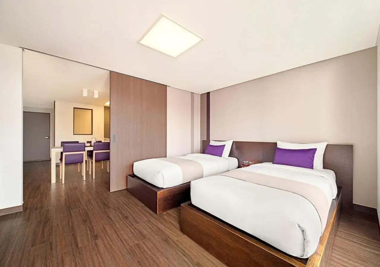 Bed in Hanwha Resort Yongin Besancon Bed in Hanwha Resort Yongin Besancon