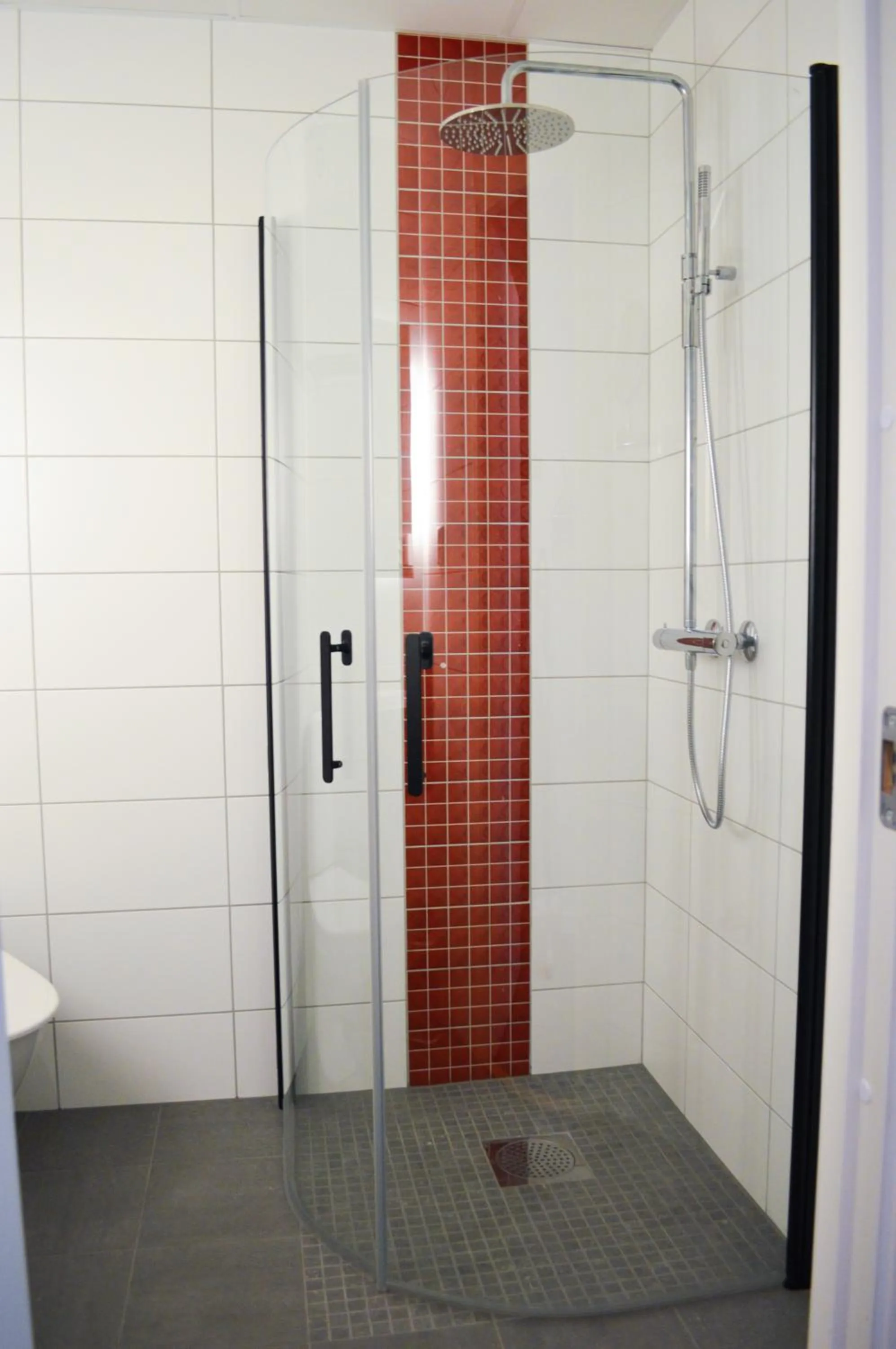 Shower in Hotell Stortorget, Östersund