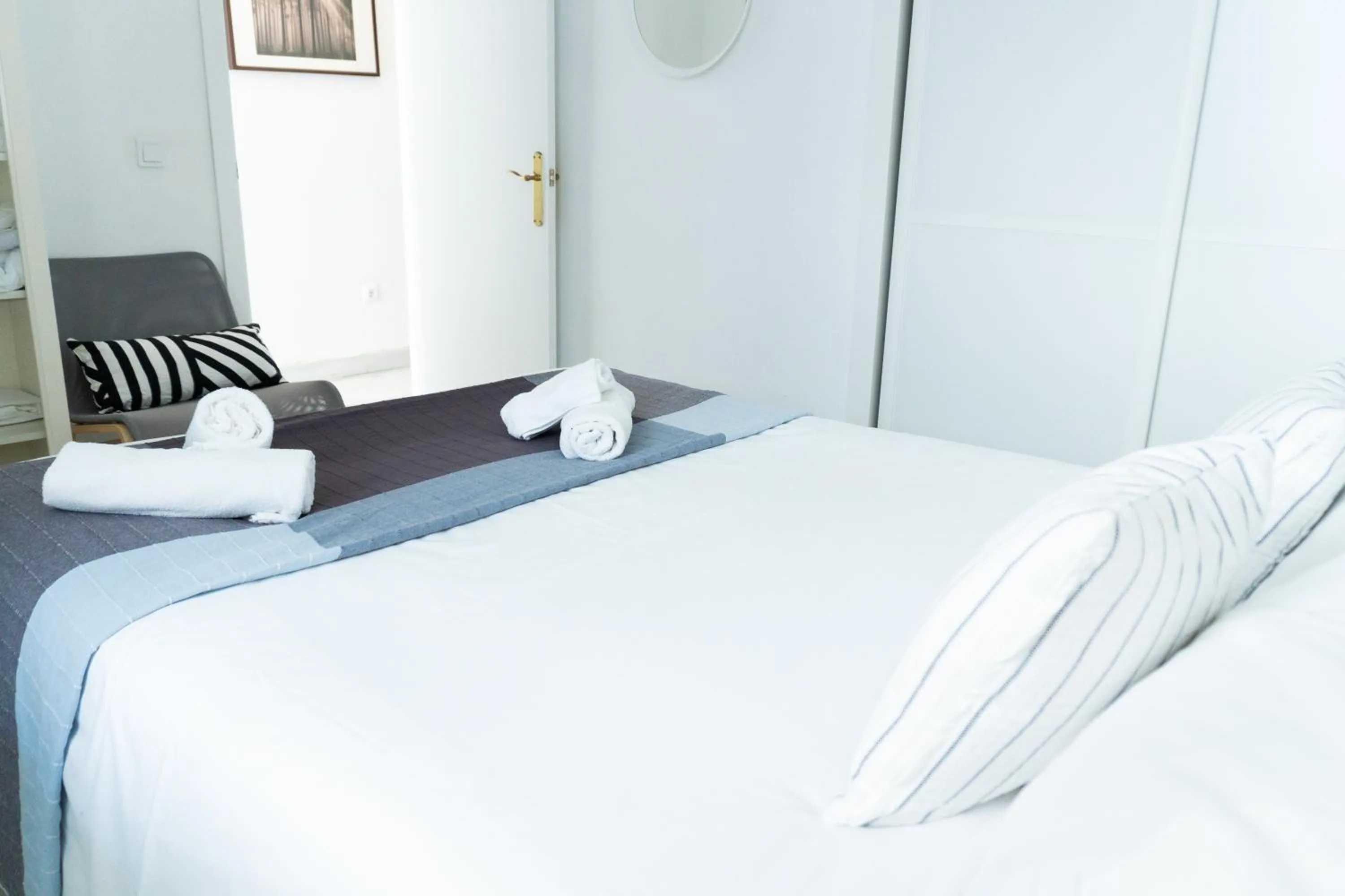 Bed in Apartamento en el centro de Sevilla