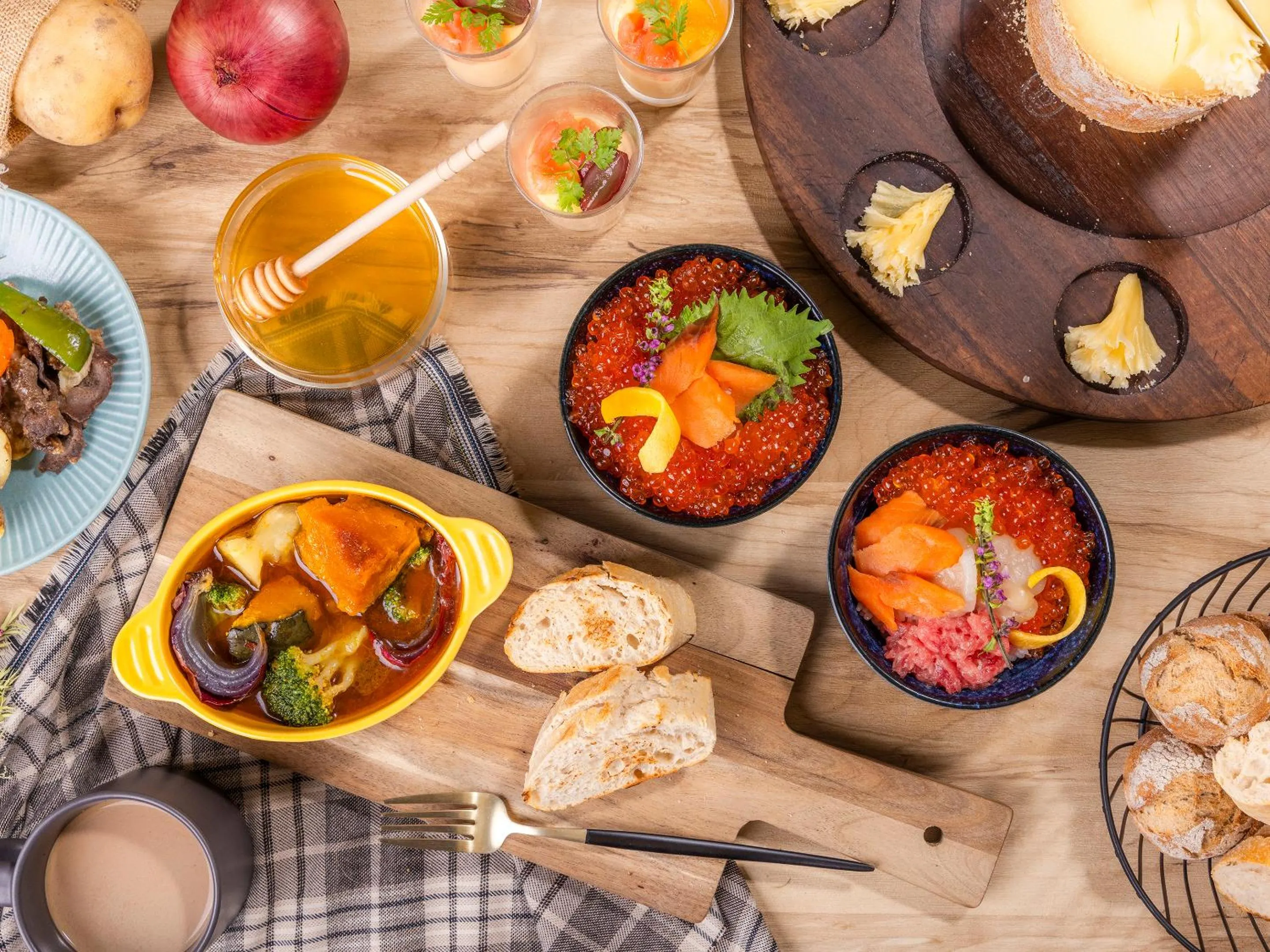 Food close-up in Hotel Gracery Sapporo