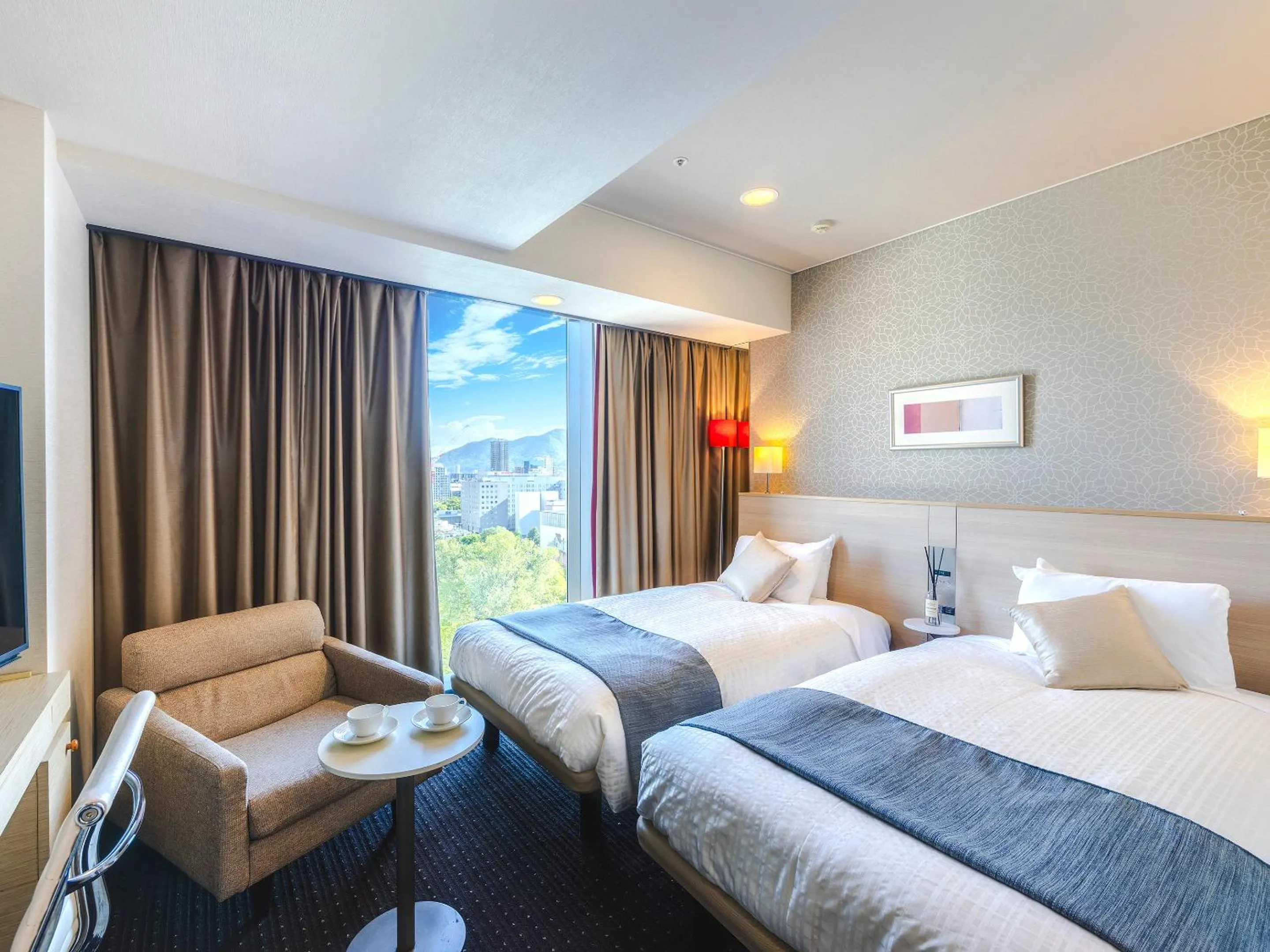 Photo of the whole room, Bed in Hotel Gracery Sapporo