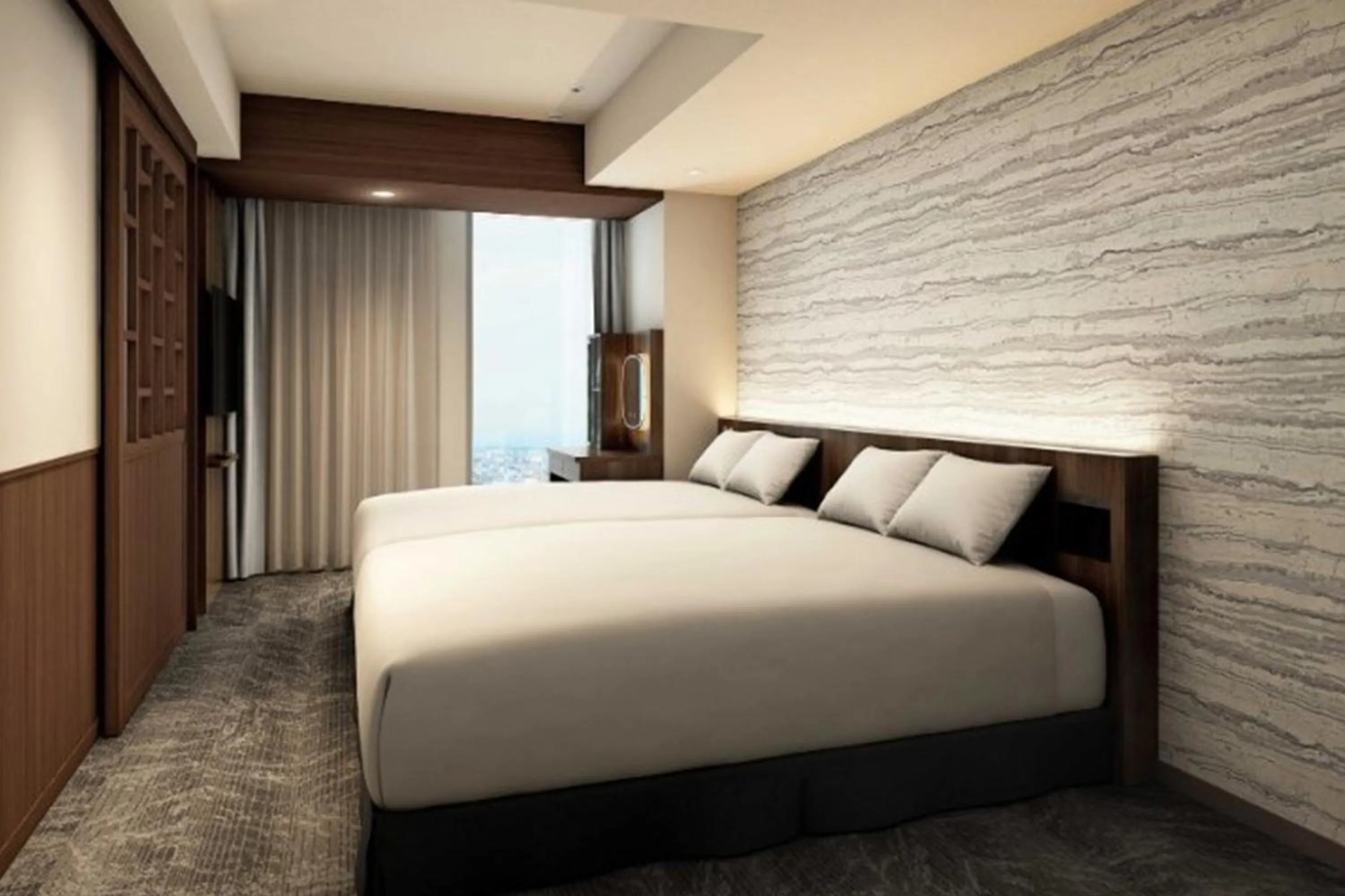 Photo of the whole room, Bed in Hotel Gracery Sapporo