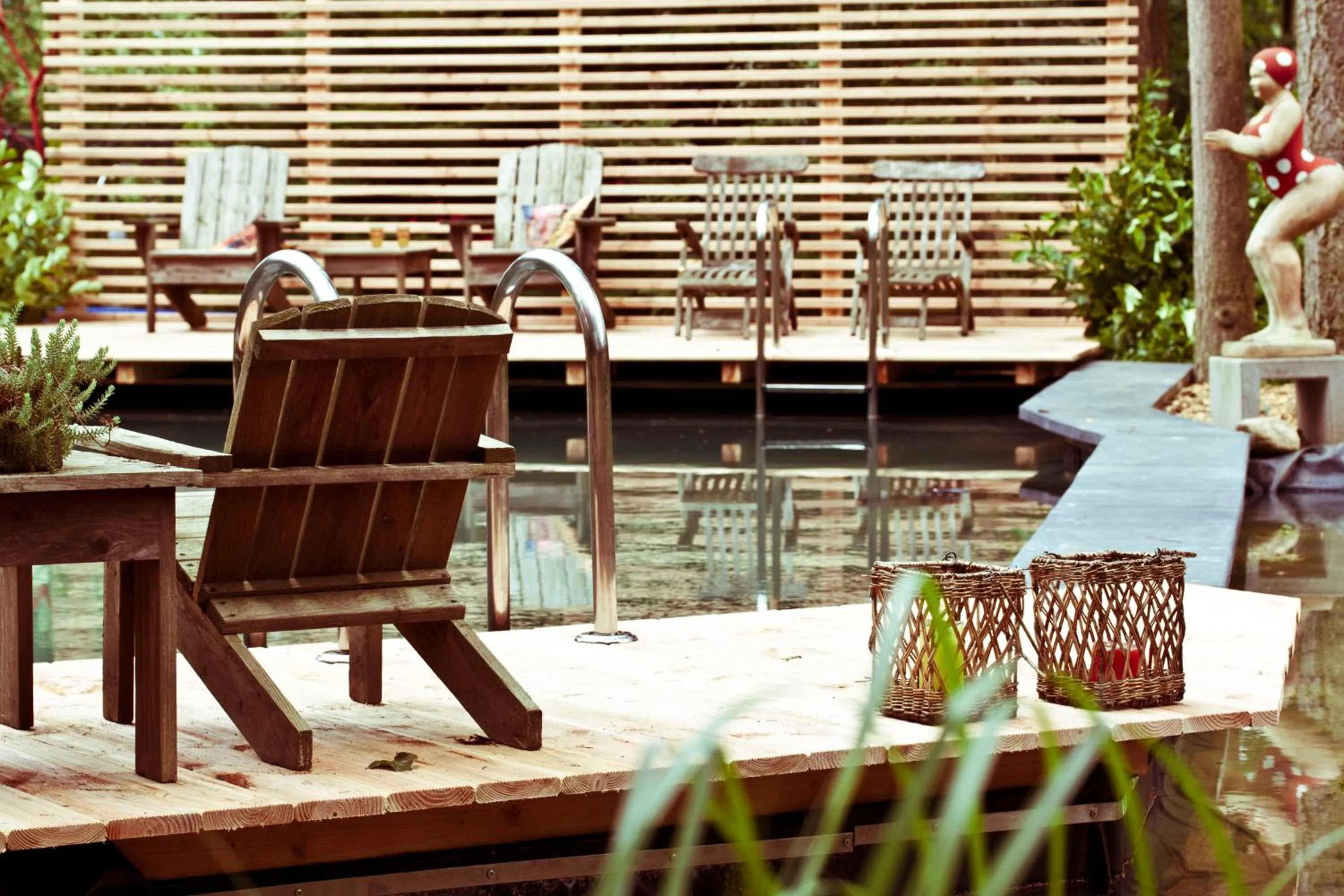 Swimming pool in Three B's Bed and Breakfast