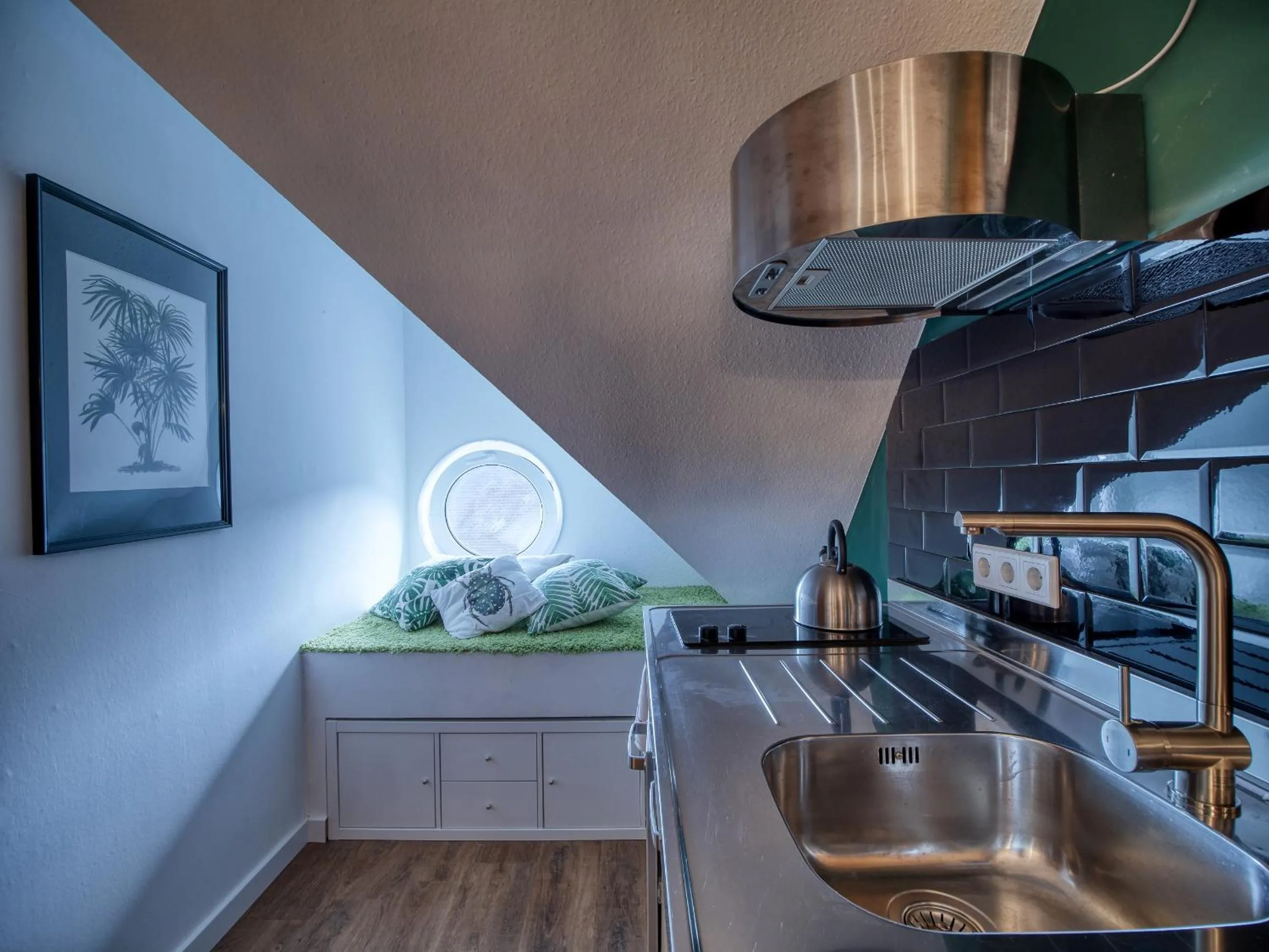 Kitchen or kitchenette in Three B's Bed and Breakfast