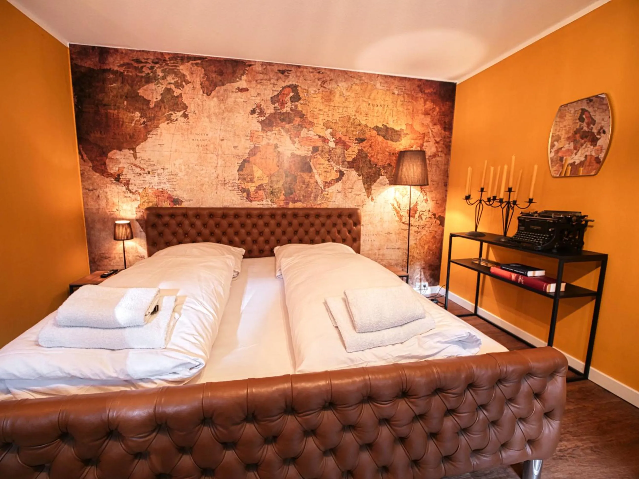 Bed in Three B's Bed and Breakfast