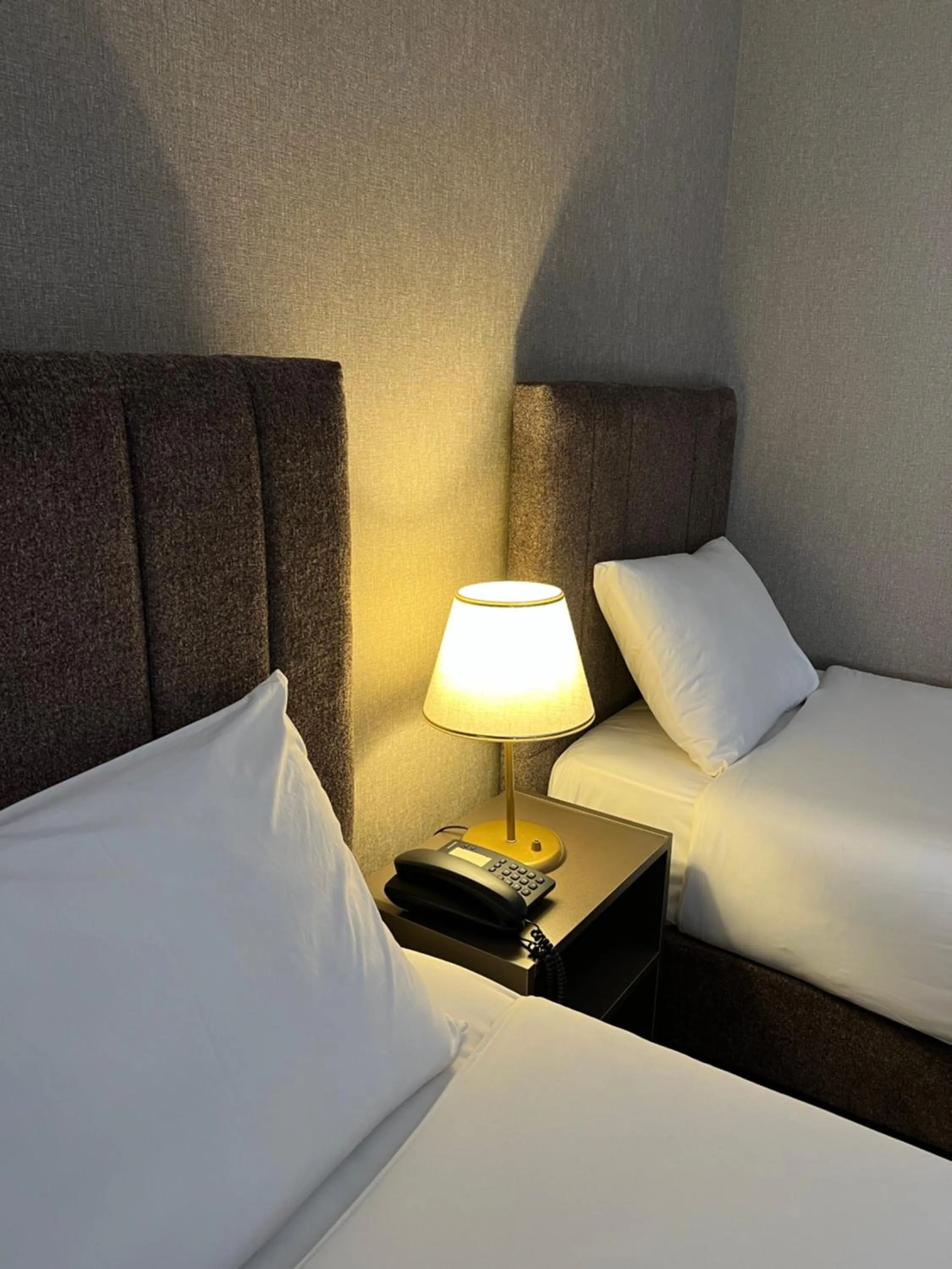 Bed in Flower Palace Hotel