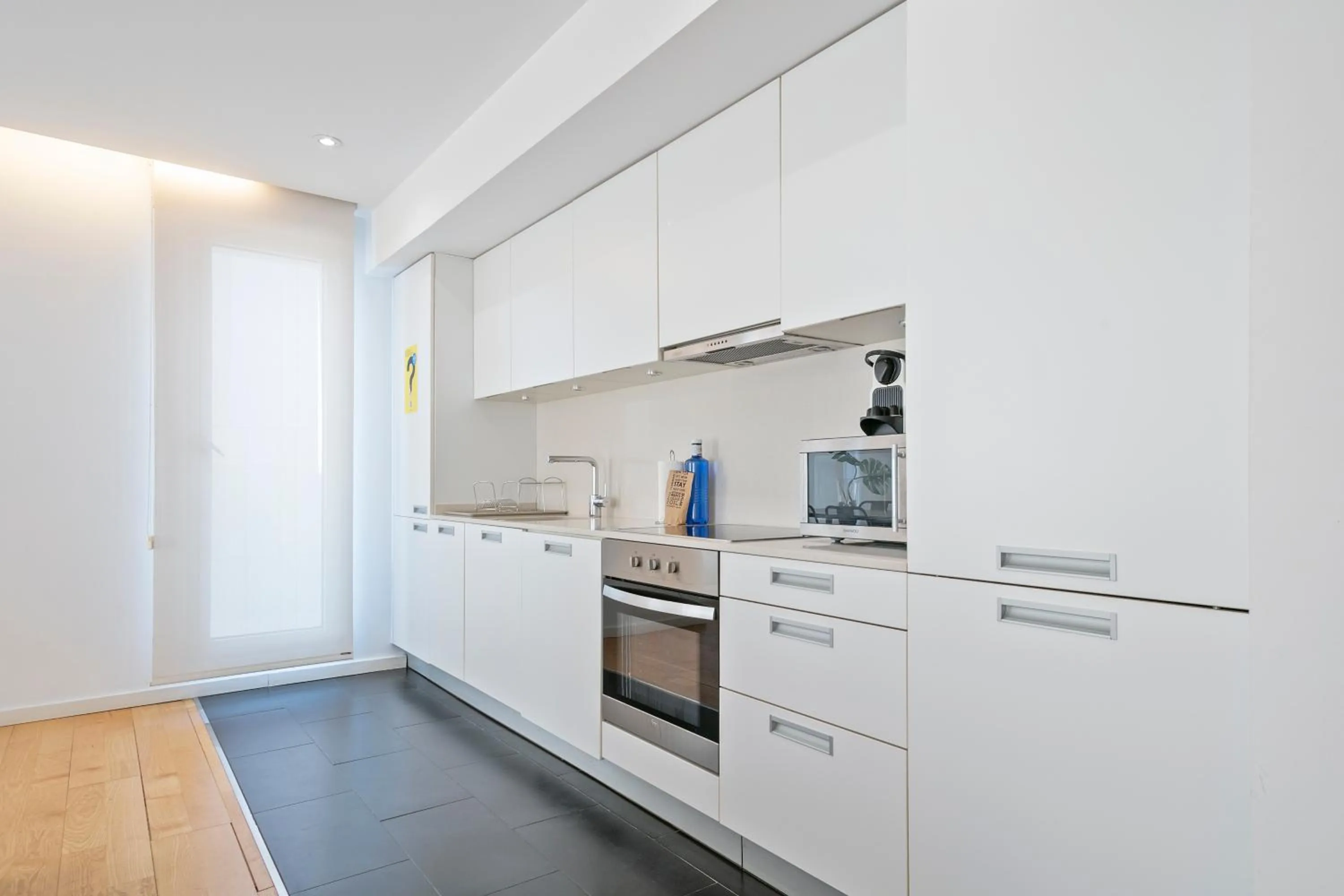 kitchen in Lugaris Beach Apartments