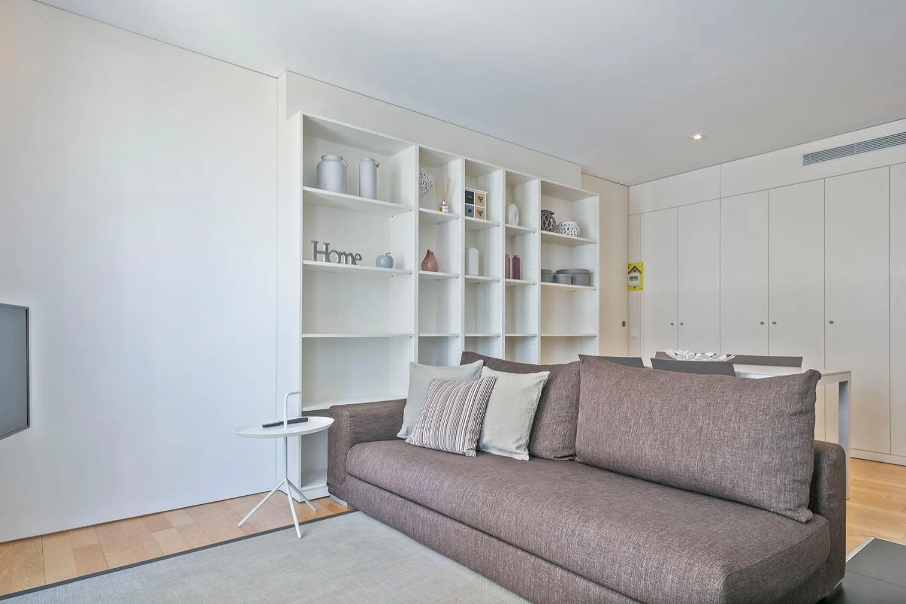 Living room in Lugaris Beach Apartments