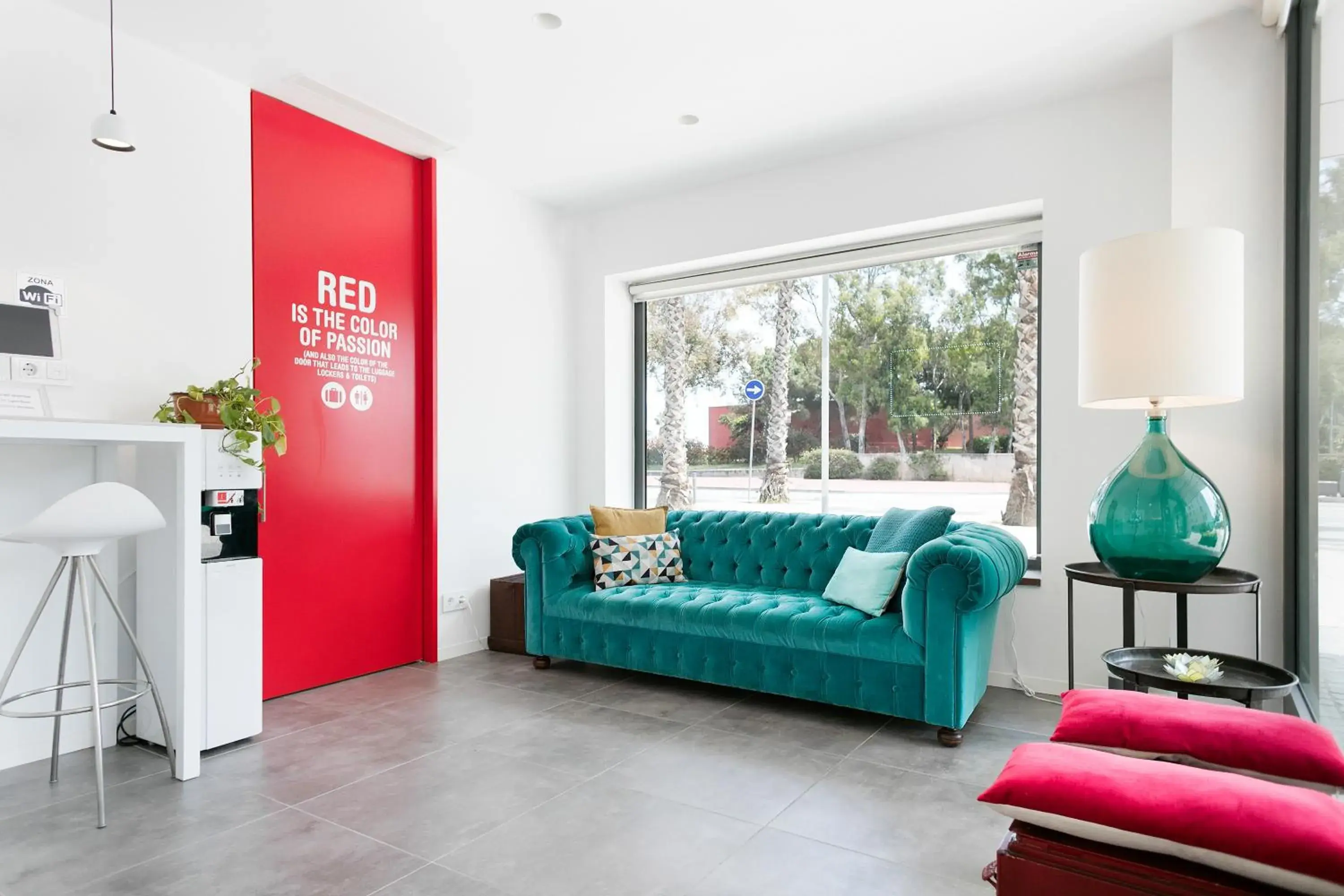 Lobby or reception in Lugaris Beach Apartments Lobby or reception in Lugaris Beach Apartments