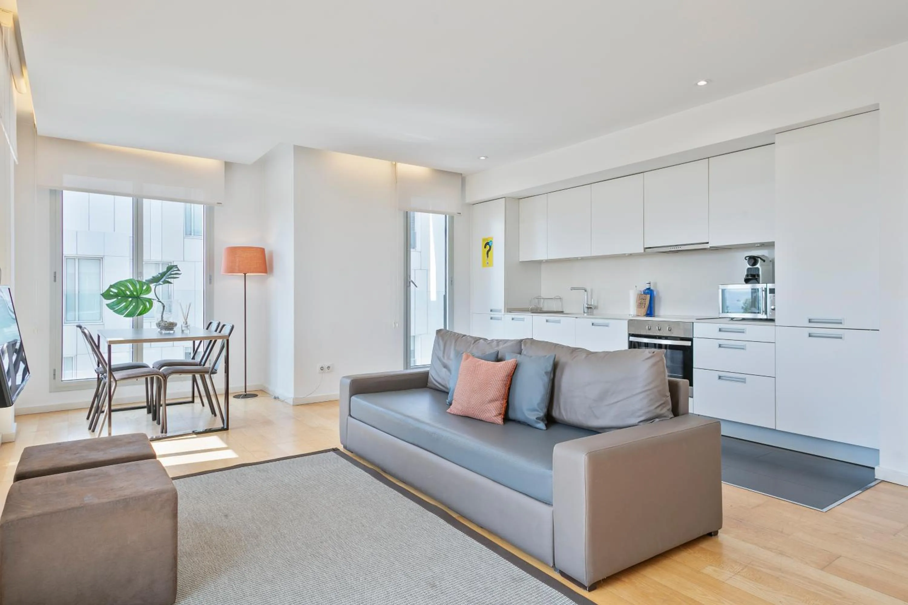 kitchen in Lugaris Beach Apartments