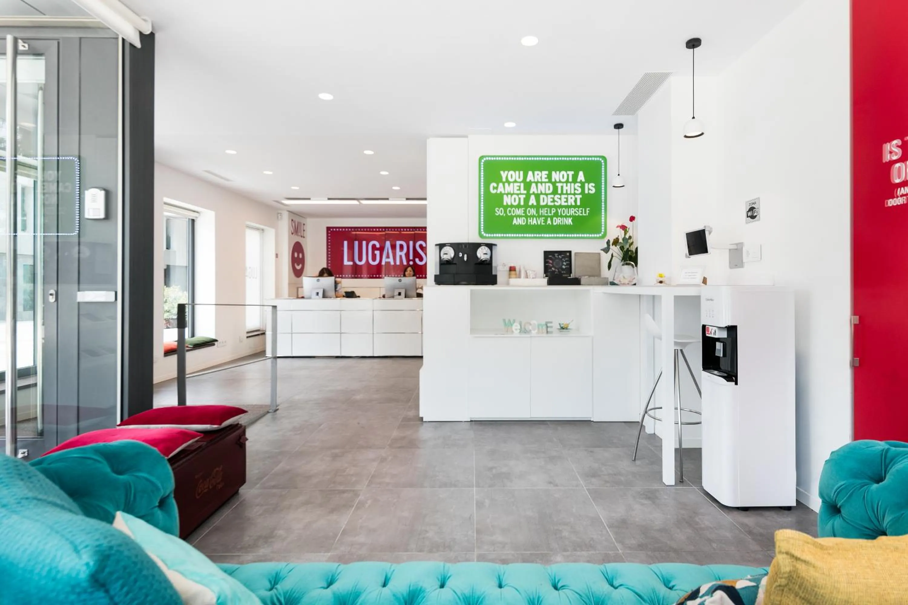 Lobby or reception in Lugaris Beach Apartments