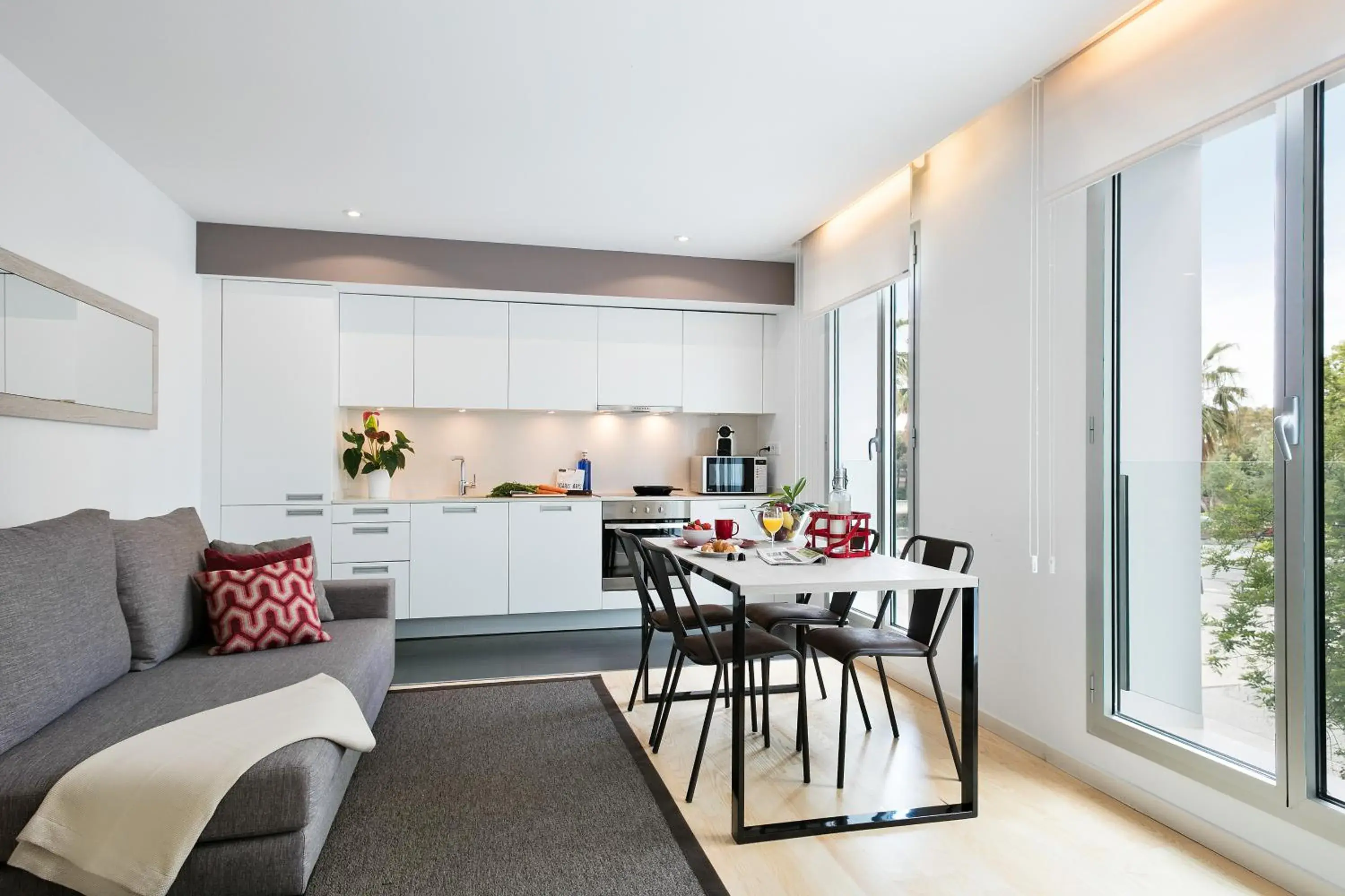 Lounge or bar in Lugaris Beach Apartments Lounge or bar in Lugaris Beach Apartments