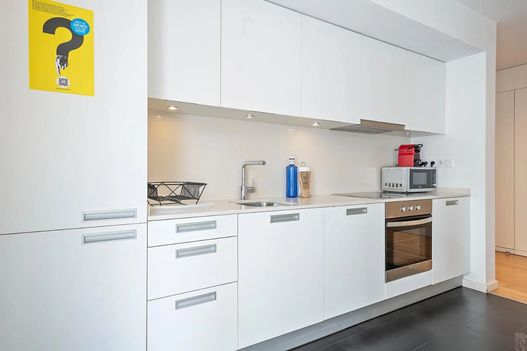kitchen in Lugaris Beach Apartments