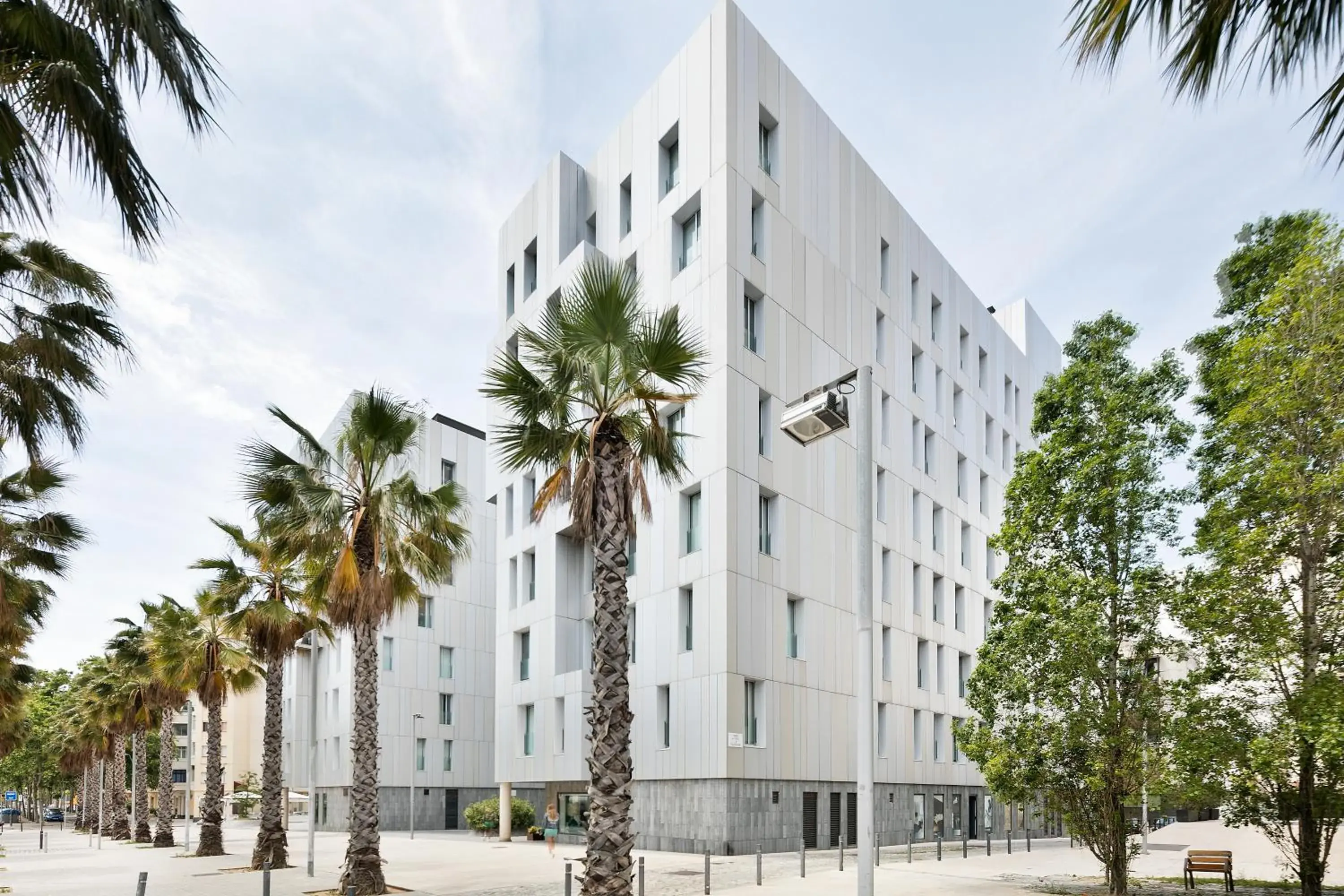 Property building in Lugaris Beach Apartments Property building in Lugaris Beach Apartments