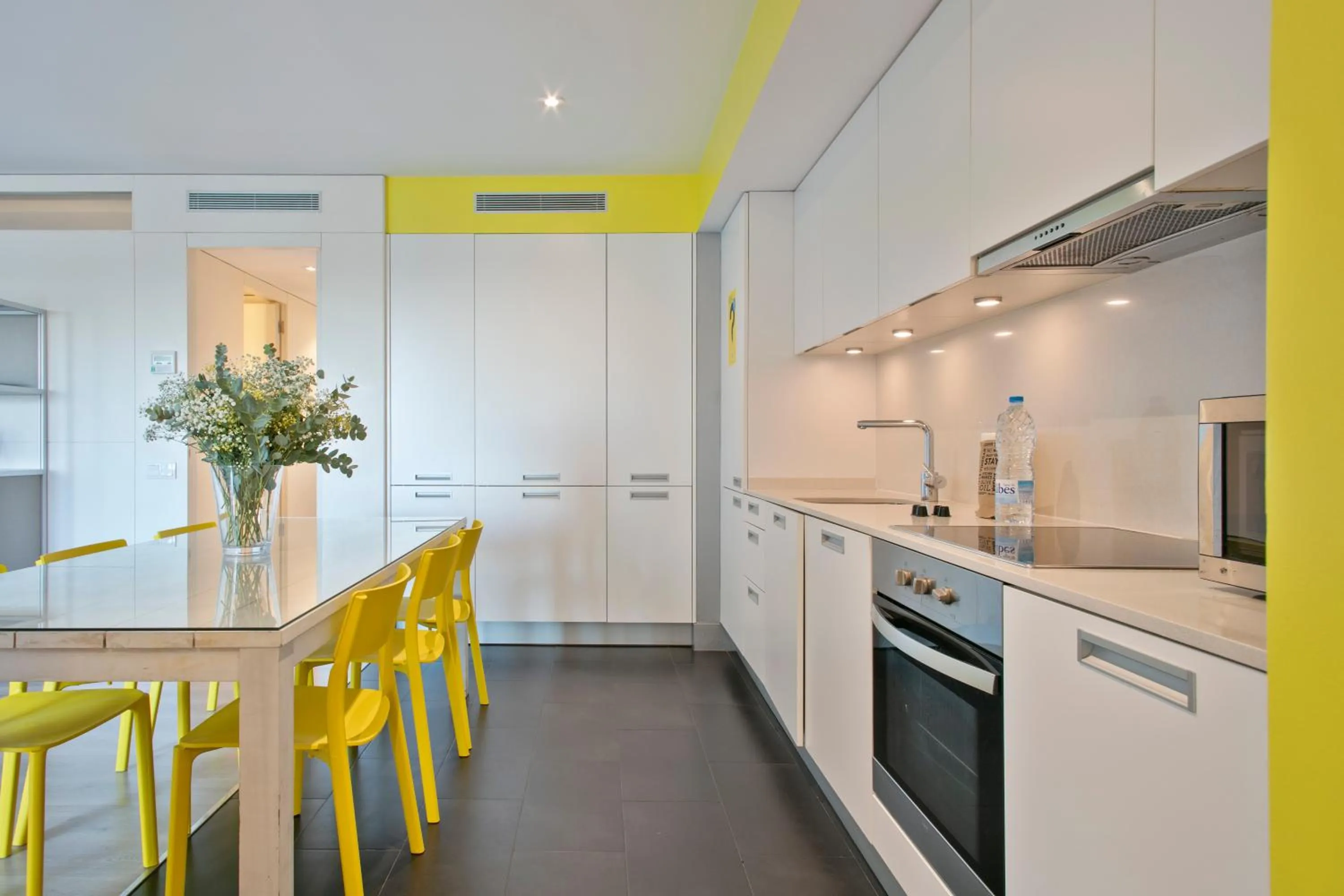 kitchen in Lugaris Beach Apartments