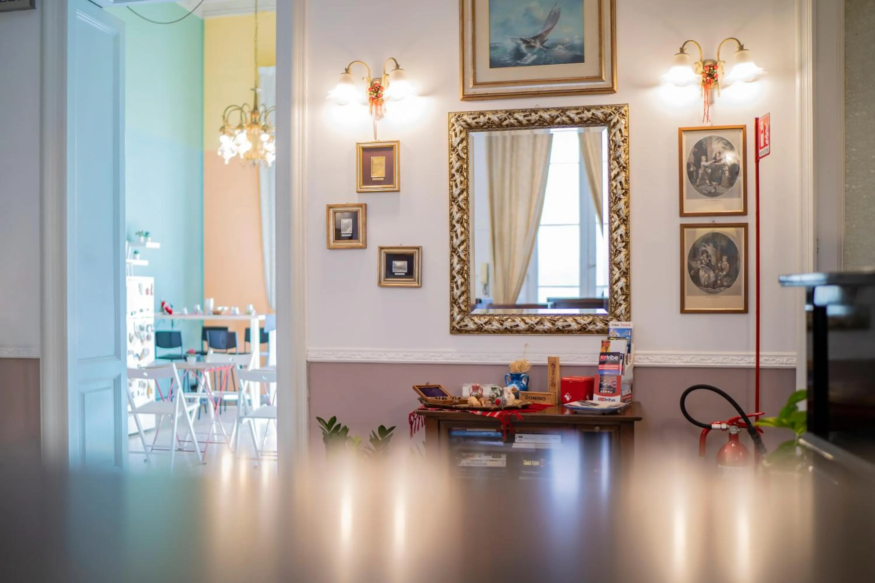 Lobby or reception in San Demetrio