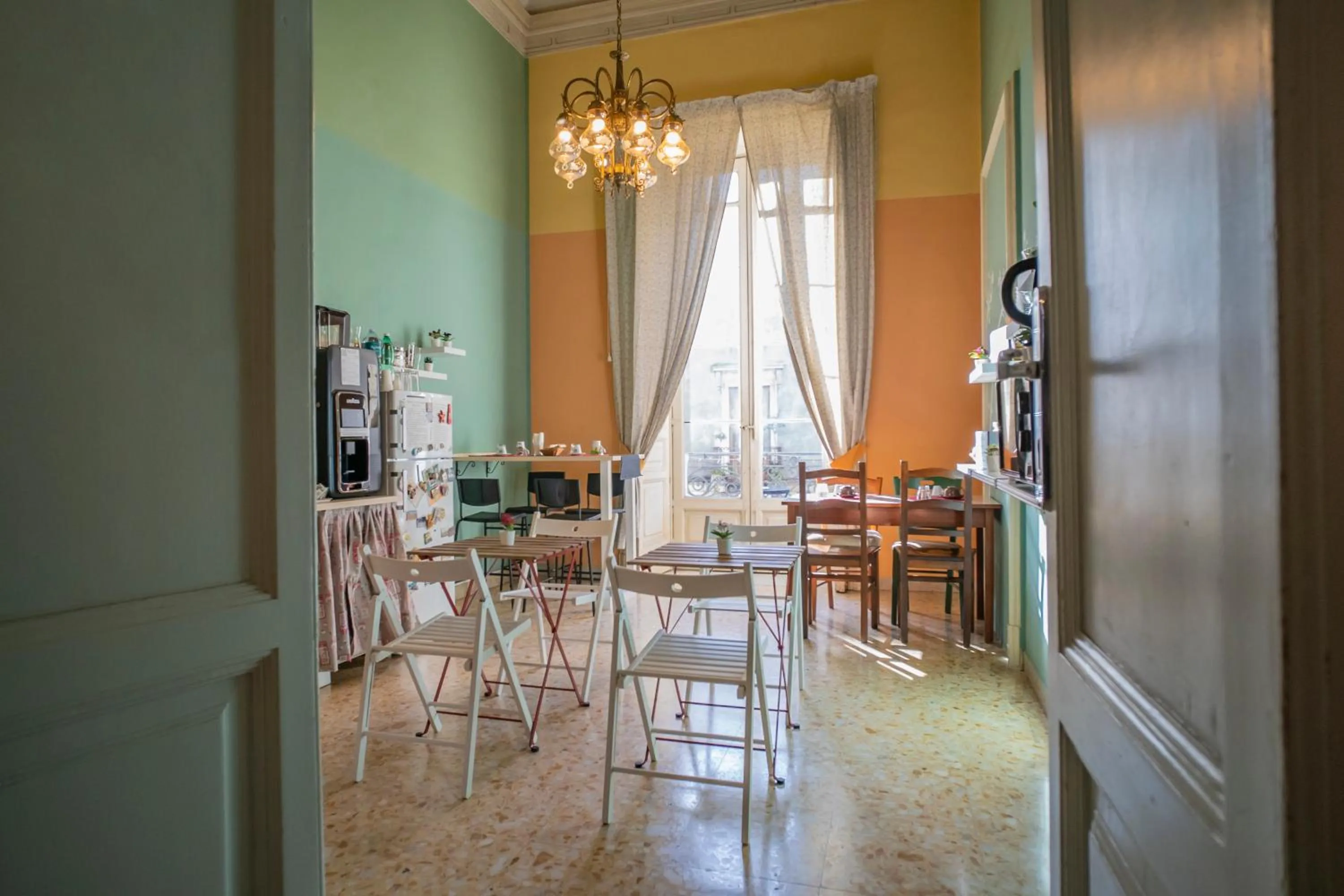 Communal kitchen in San Demetrio