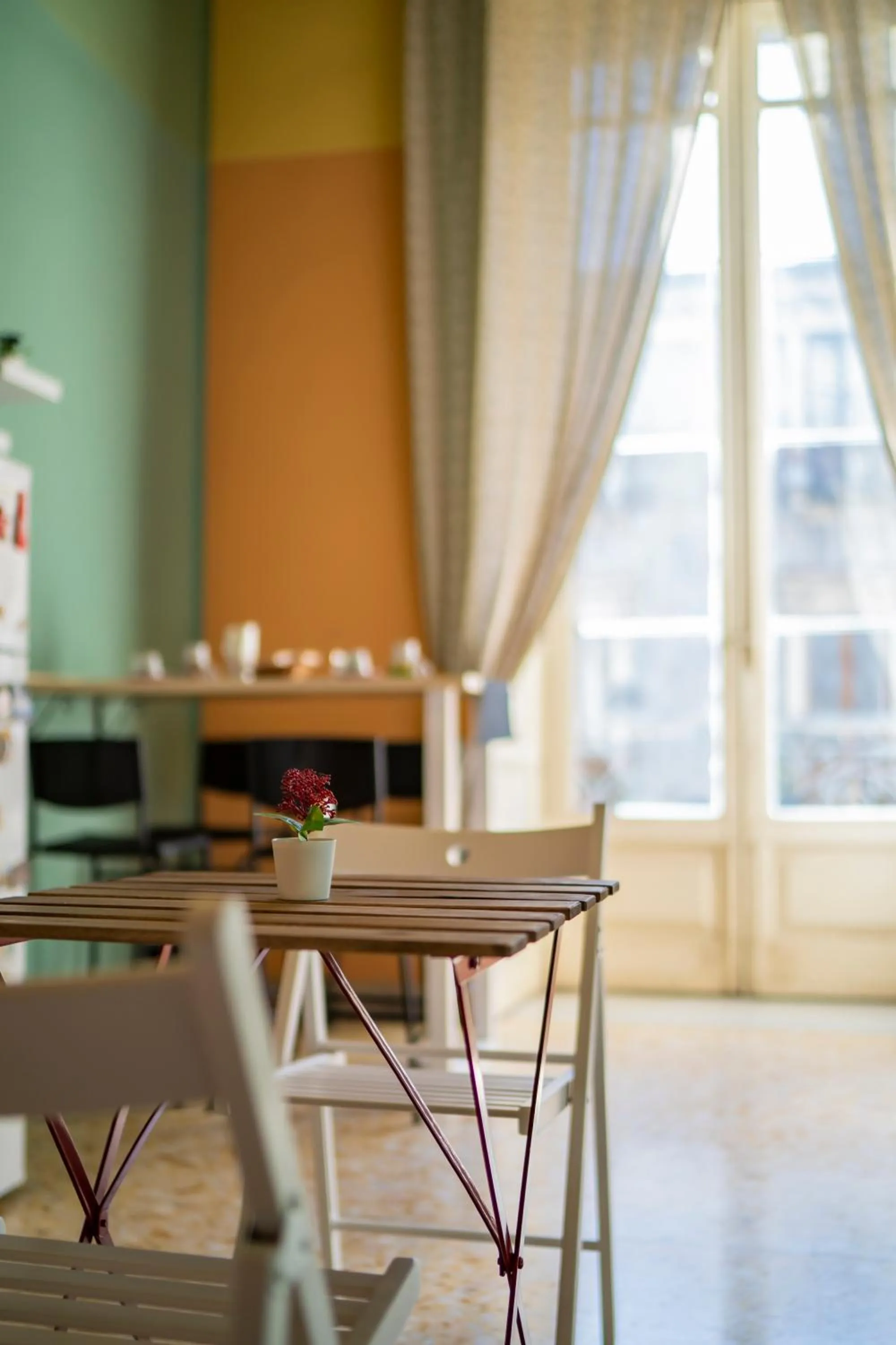 Communal kitchen in San Demetrio