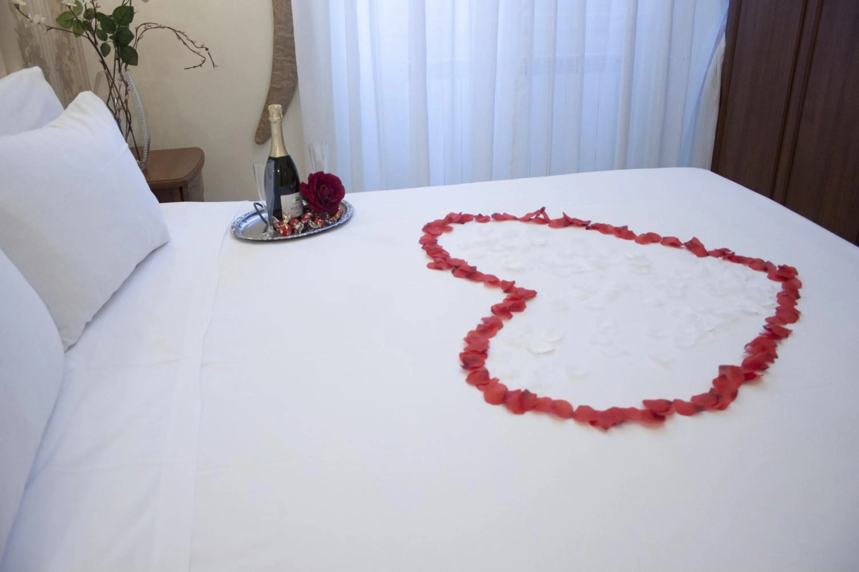 Decorative detail, Bed in Suite Dal Conte