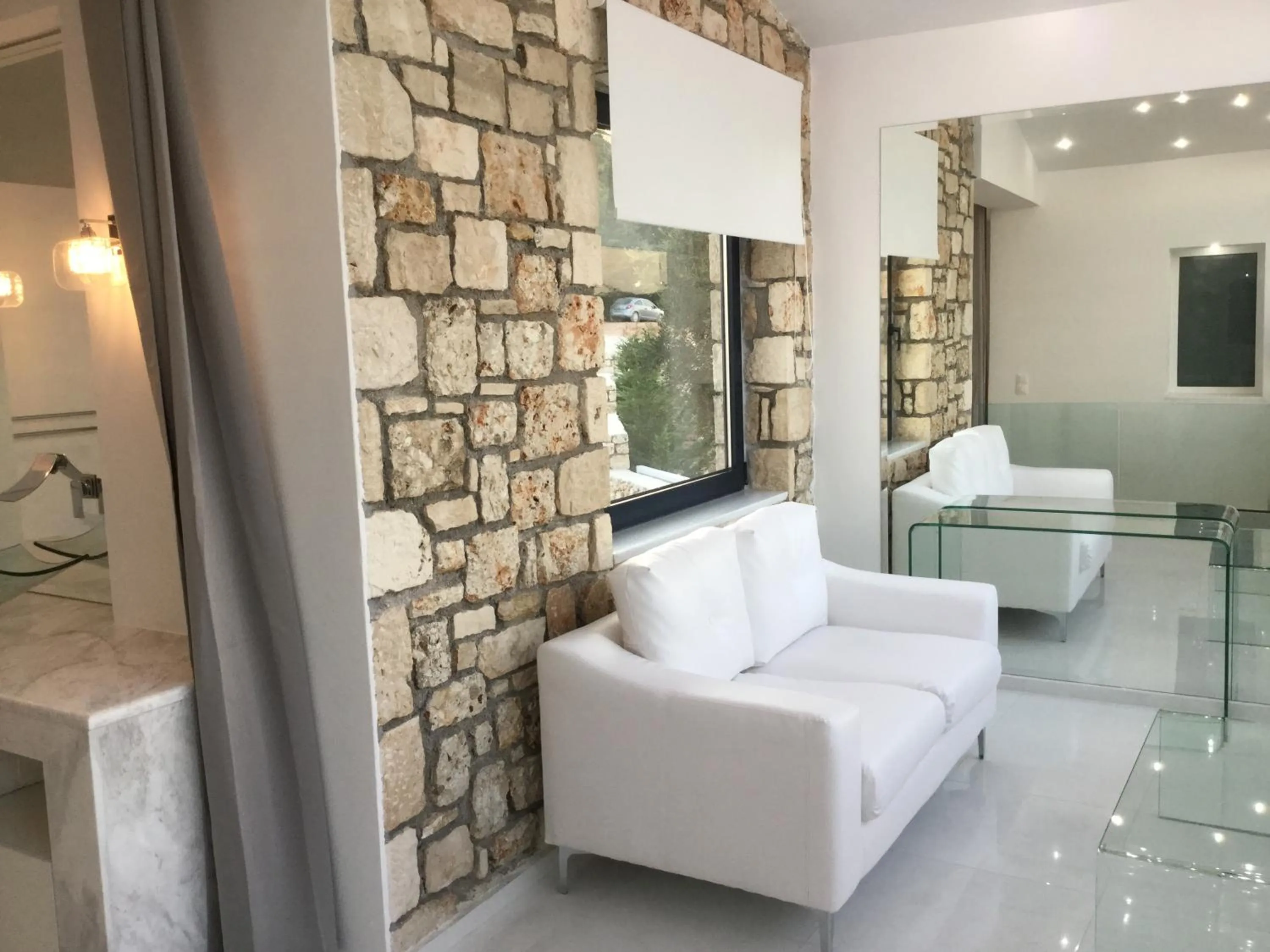 Living room in Dion Villa Zakynthos Greece