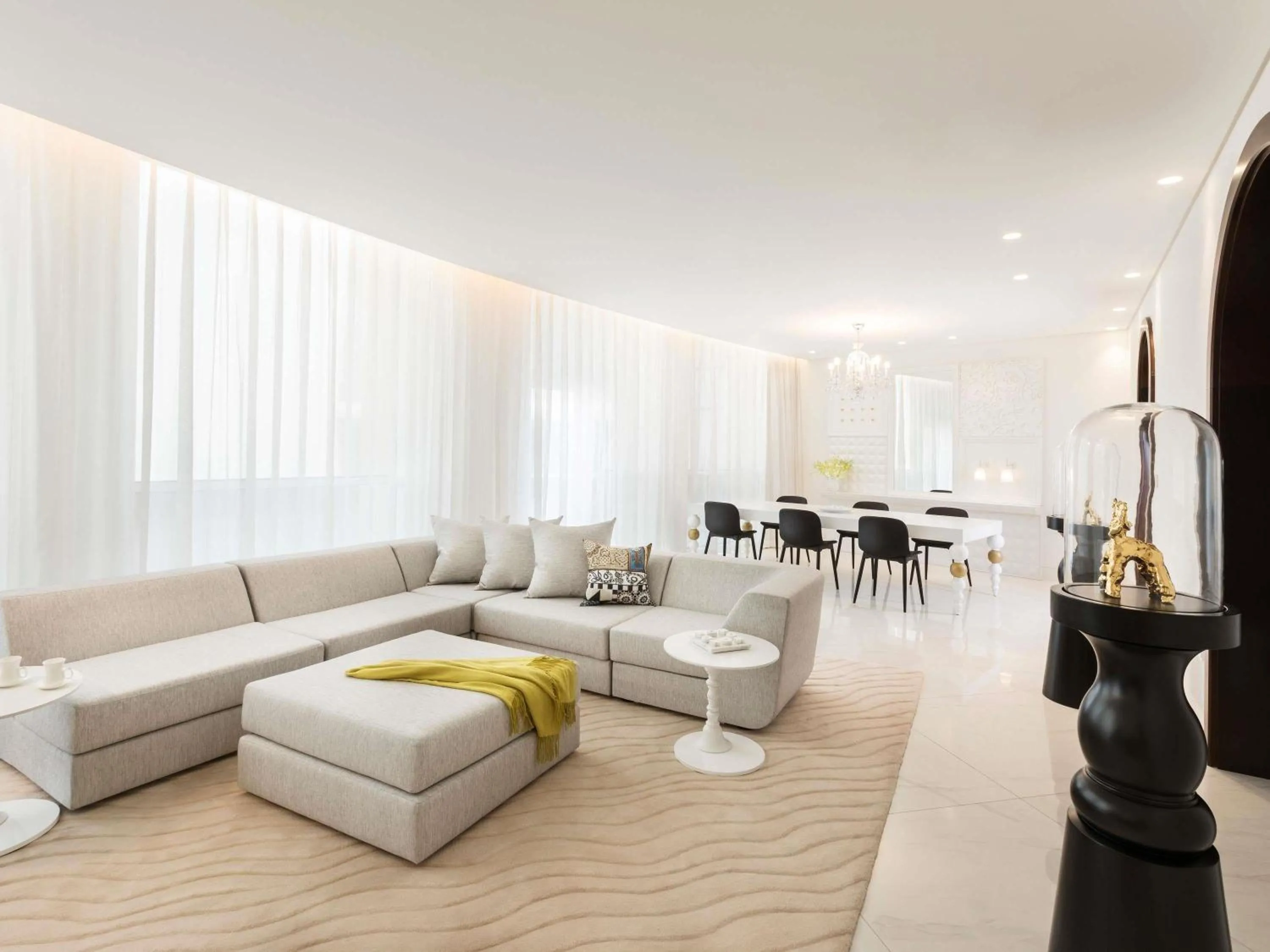 Bedroom in Mondrian Doha