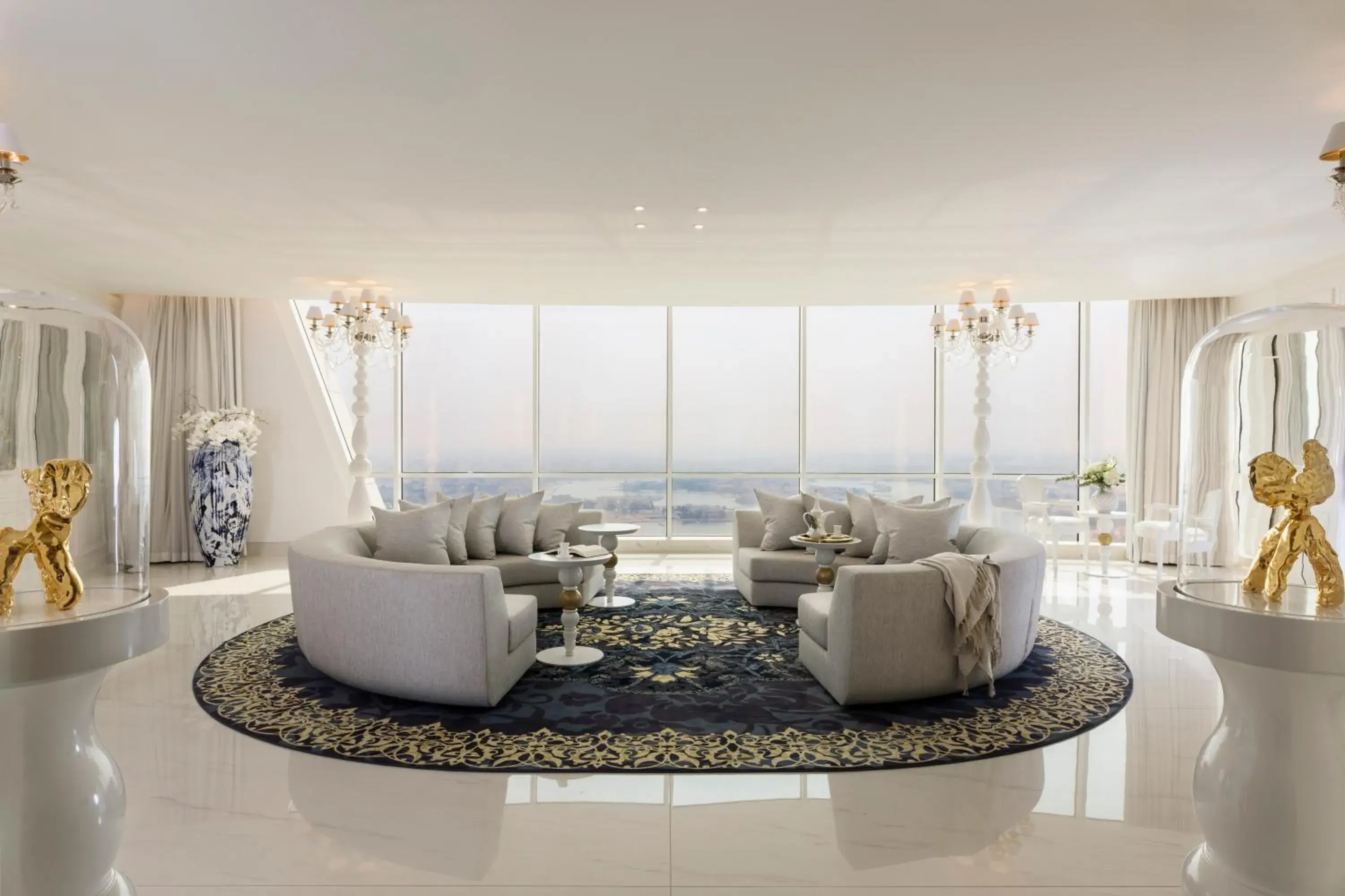 Living room in Mondrian Doha Living room in Mondrian Doha