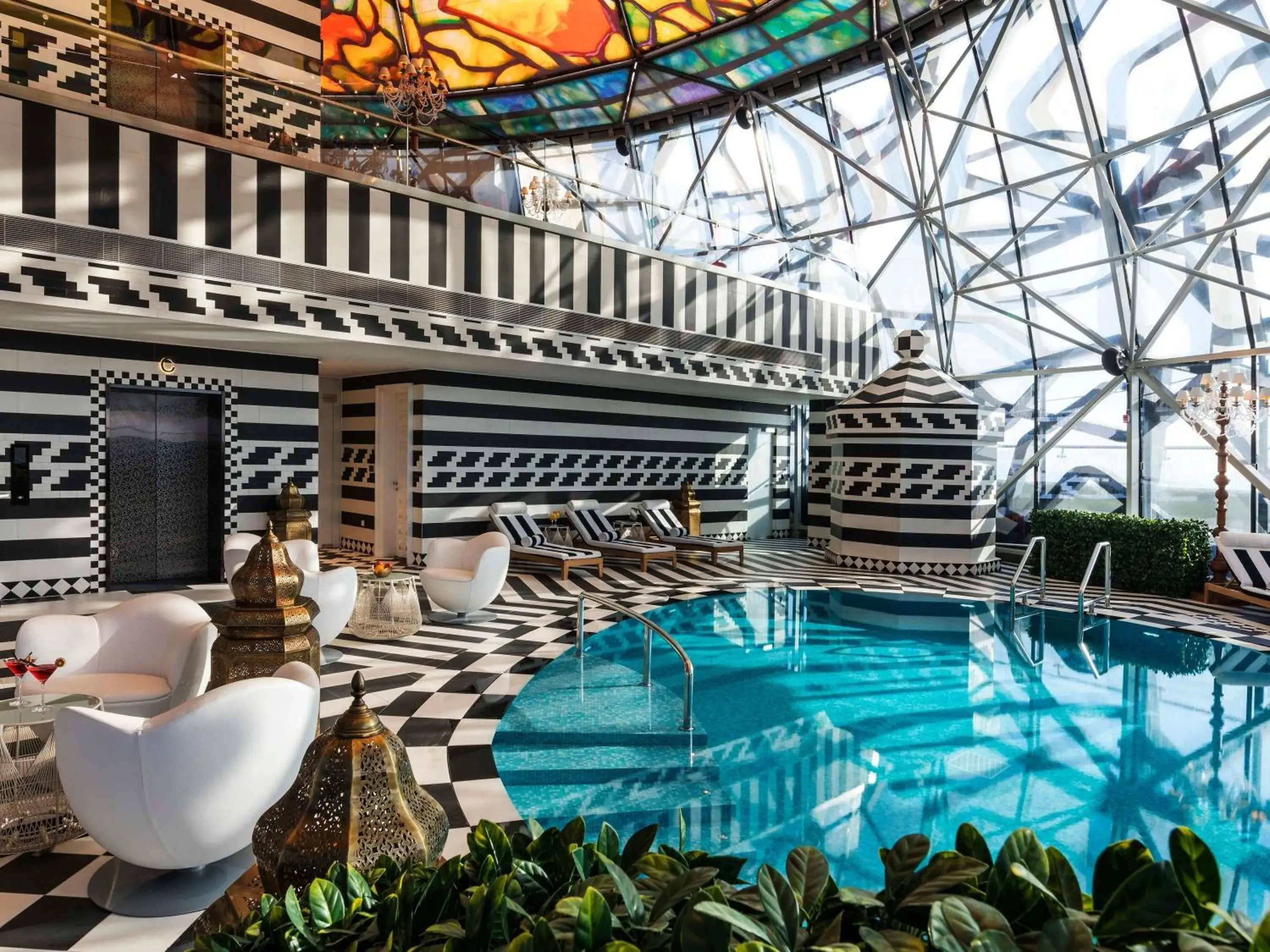 Property building in Mondrian Doha Property building in Mondrian Doha