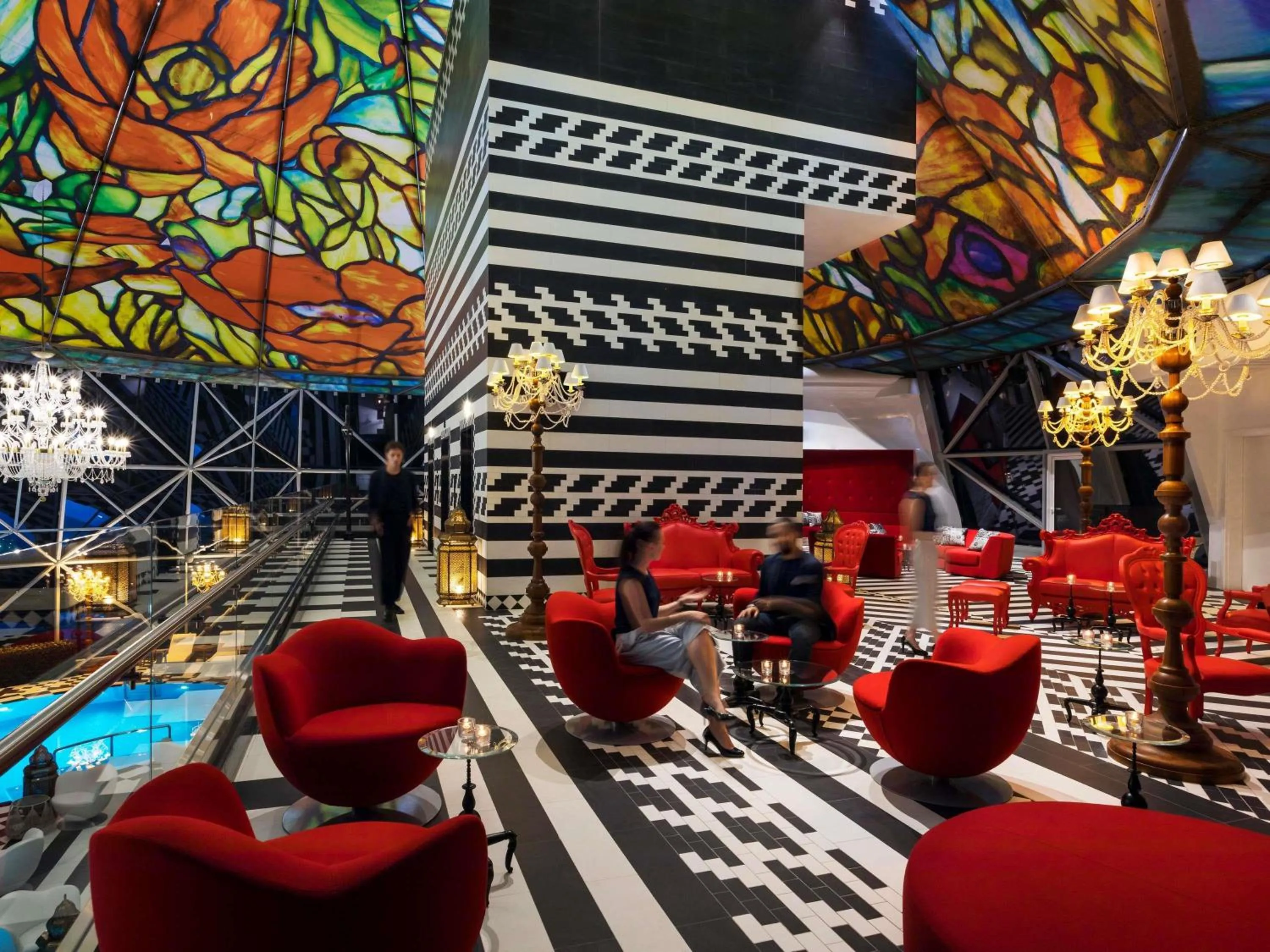 Lounge or bar in Mondrian Doha