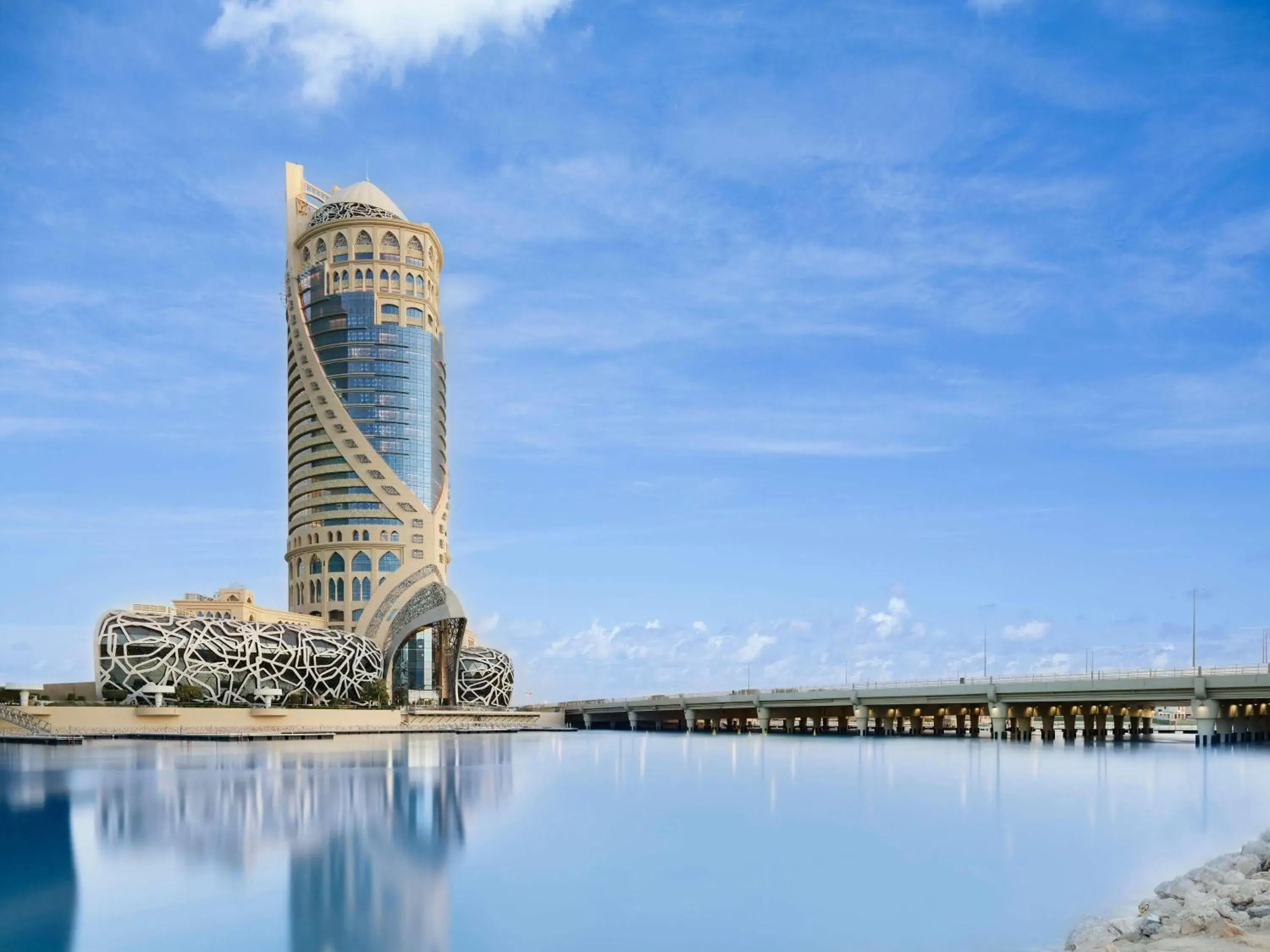 Property building in Mondrian Doha Property building in Mondrian Doha