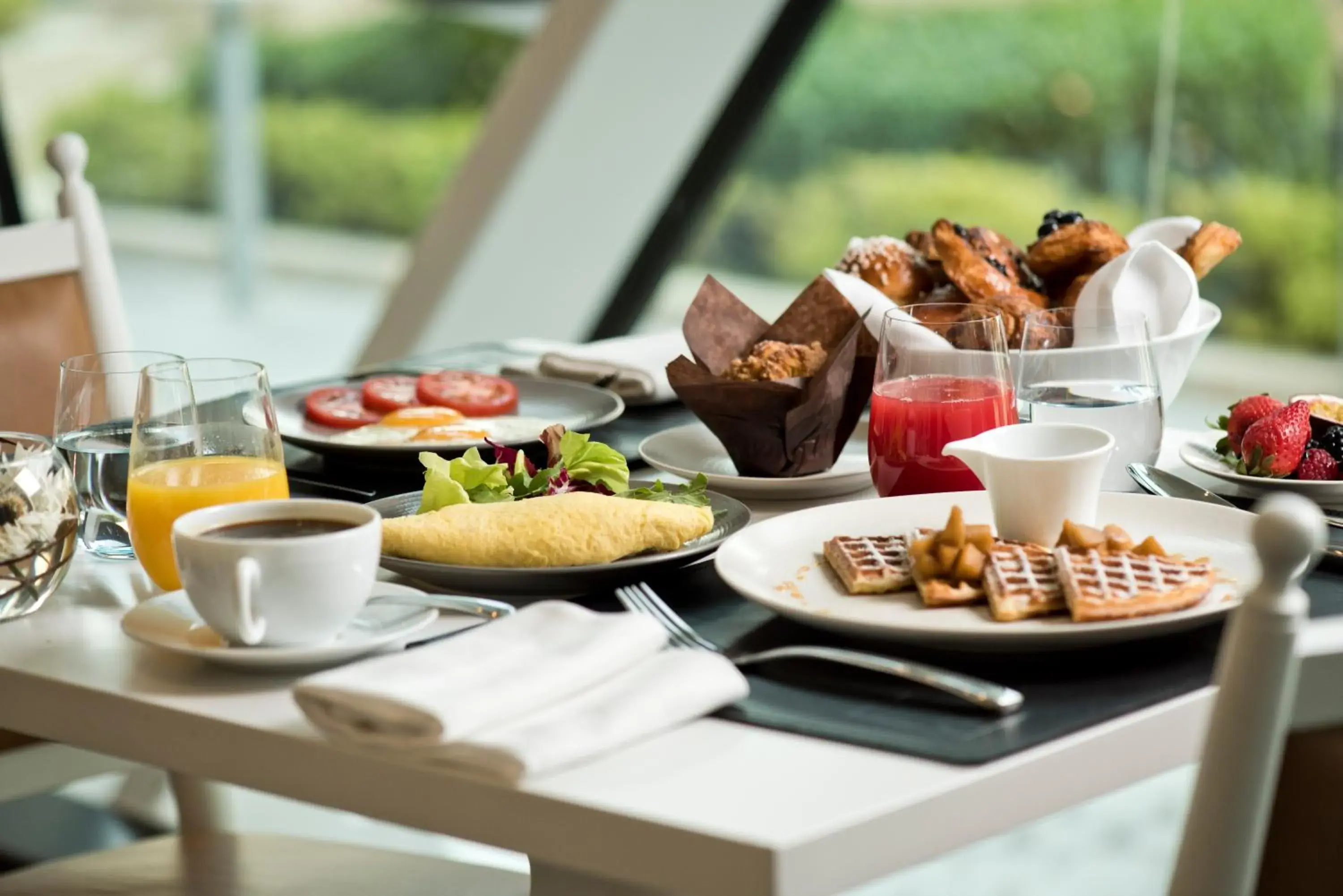 Breakfast in Mondrian Doha Breakfast in Mondrian Doha