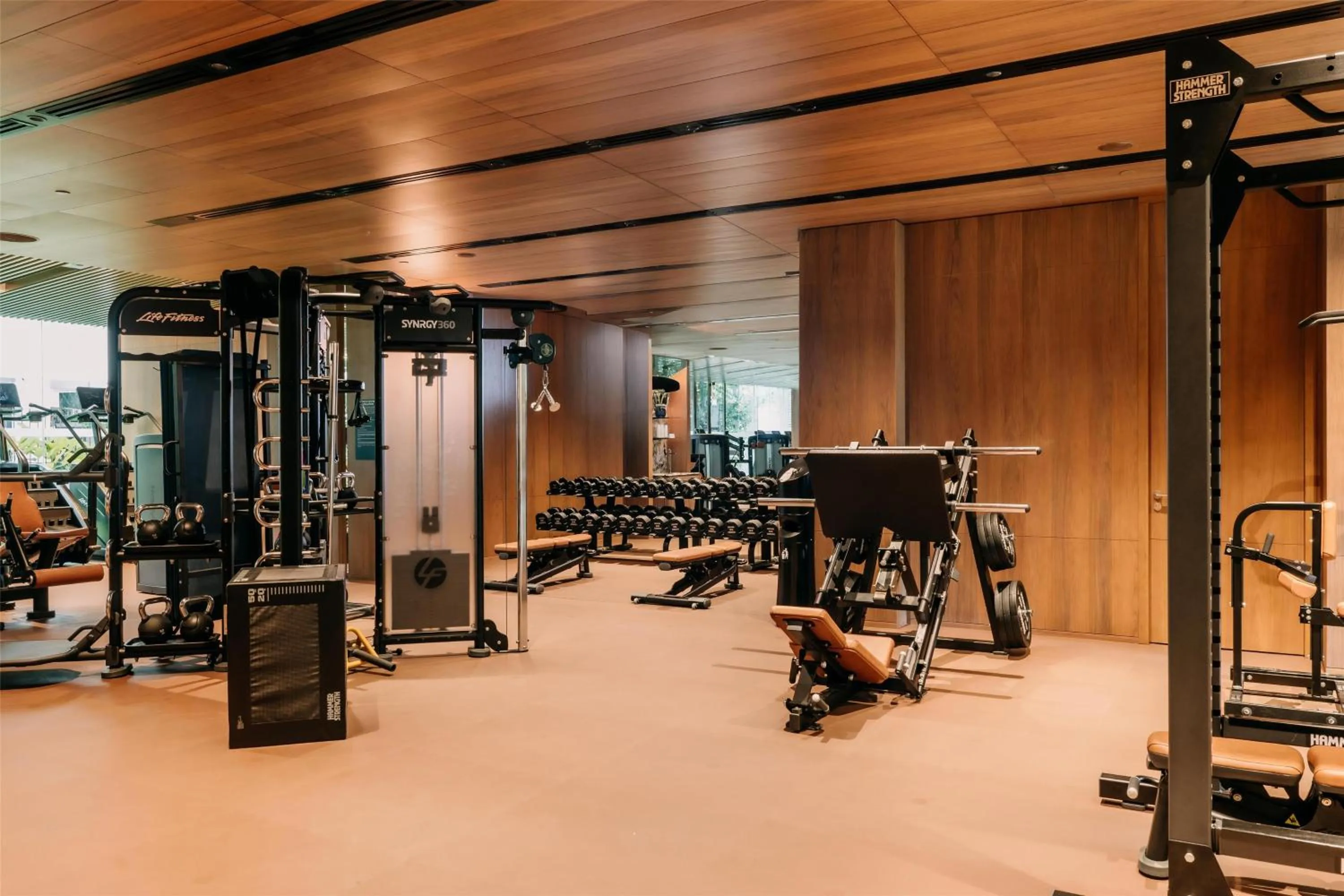 Fitness centre/facilities in Grand Hyatt Singapore