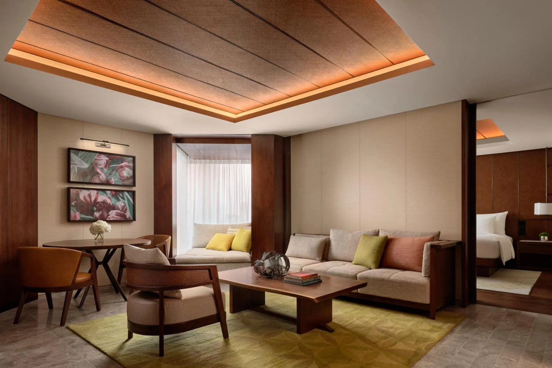 Living room in Grand Hyatt Singapore