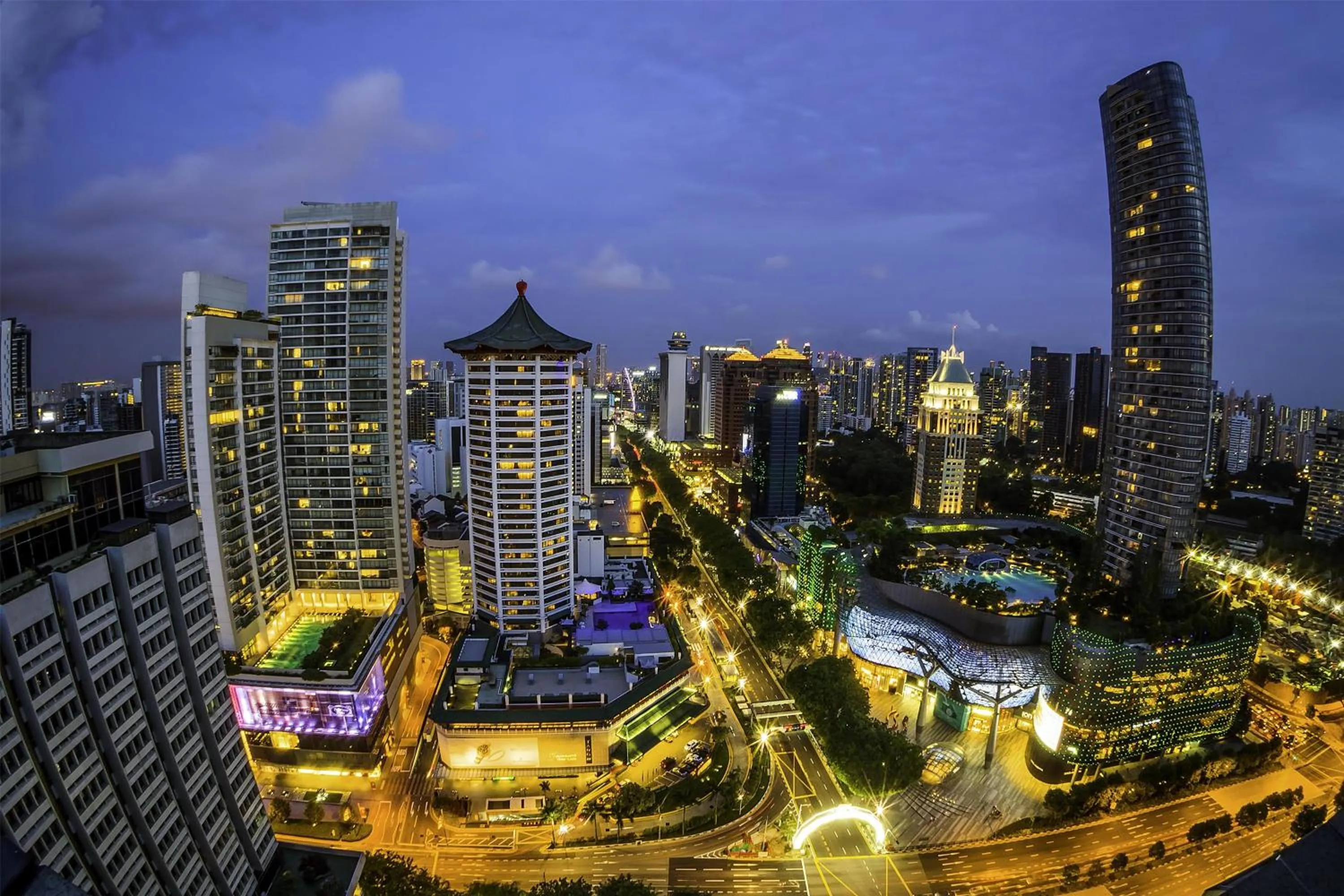 Property building in Grand Hyatt Singapore