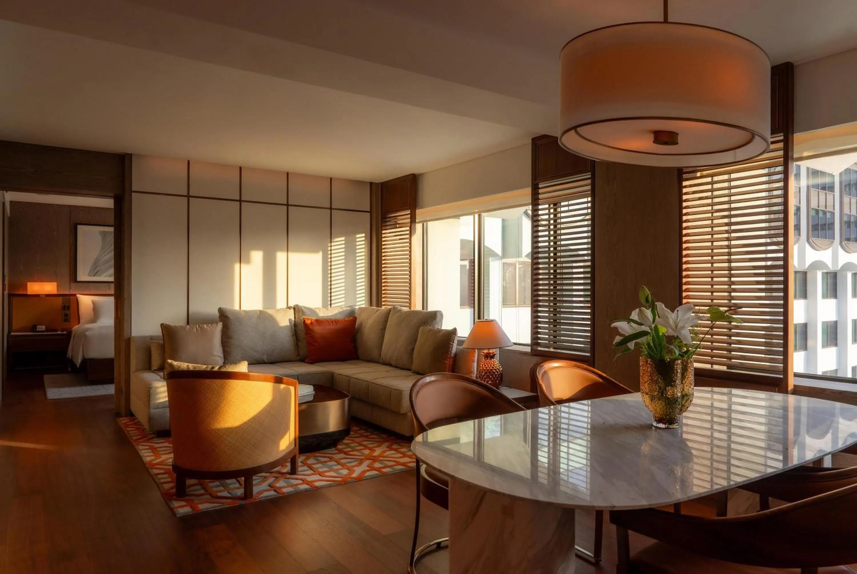 Photo of the whole room in Grand Hyatt Singapore