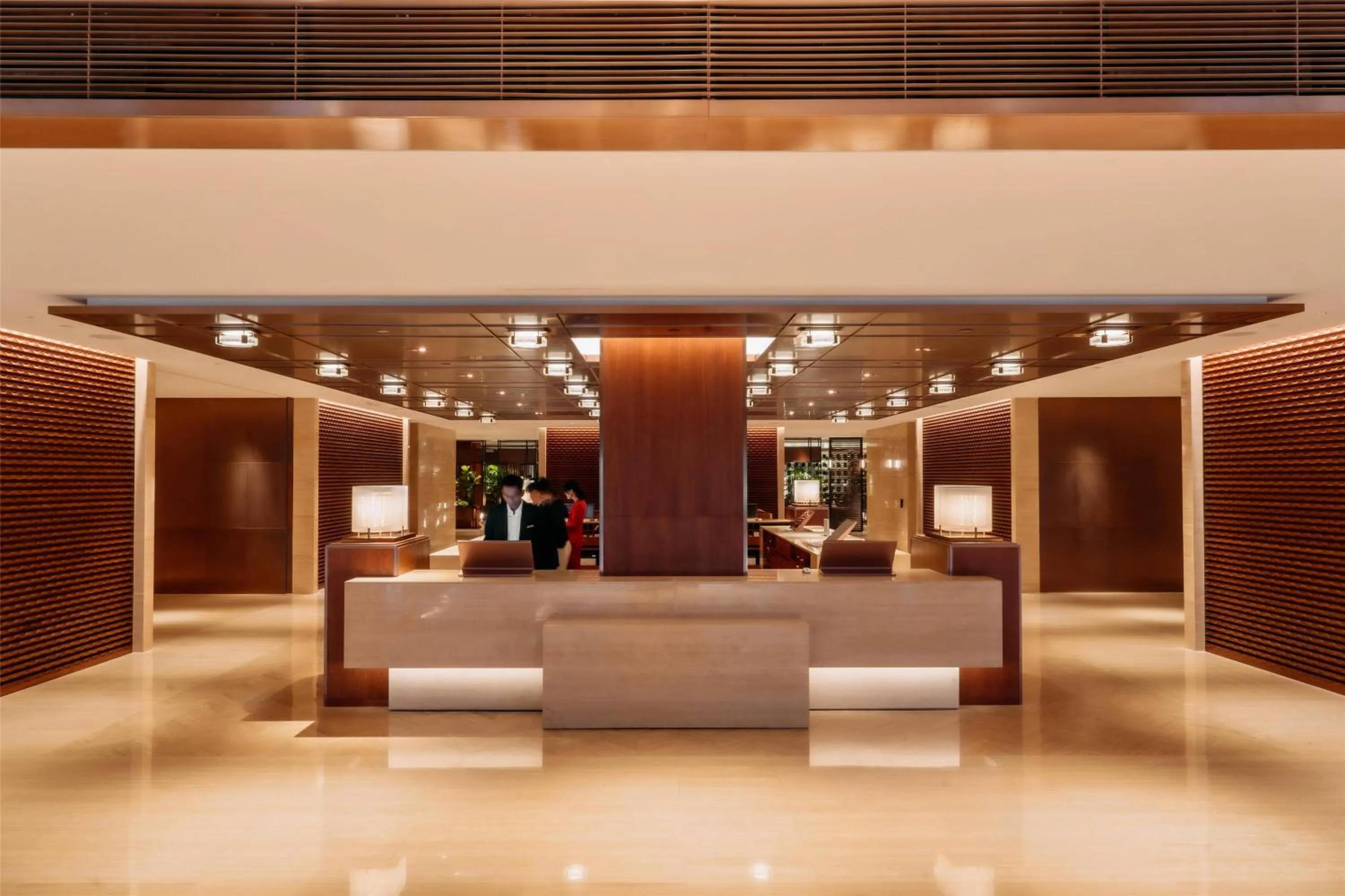 Lobby or reception in Grand Hyatt Singapore