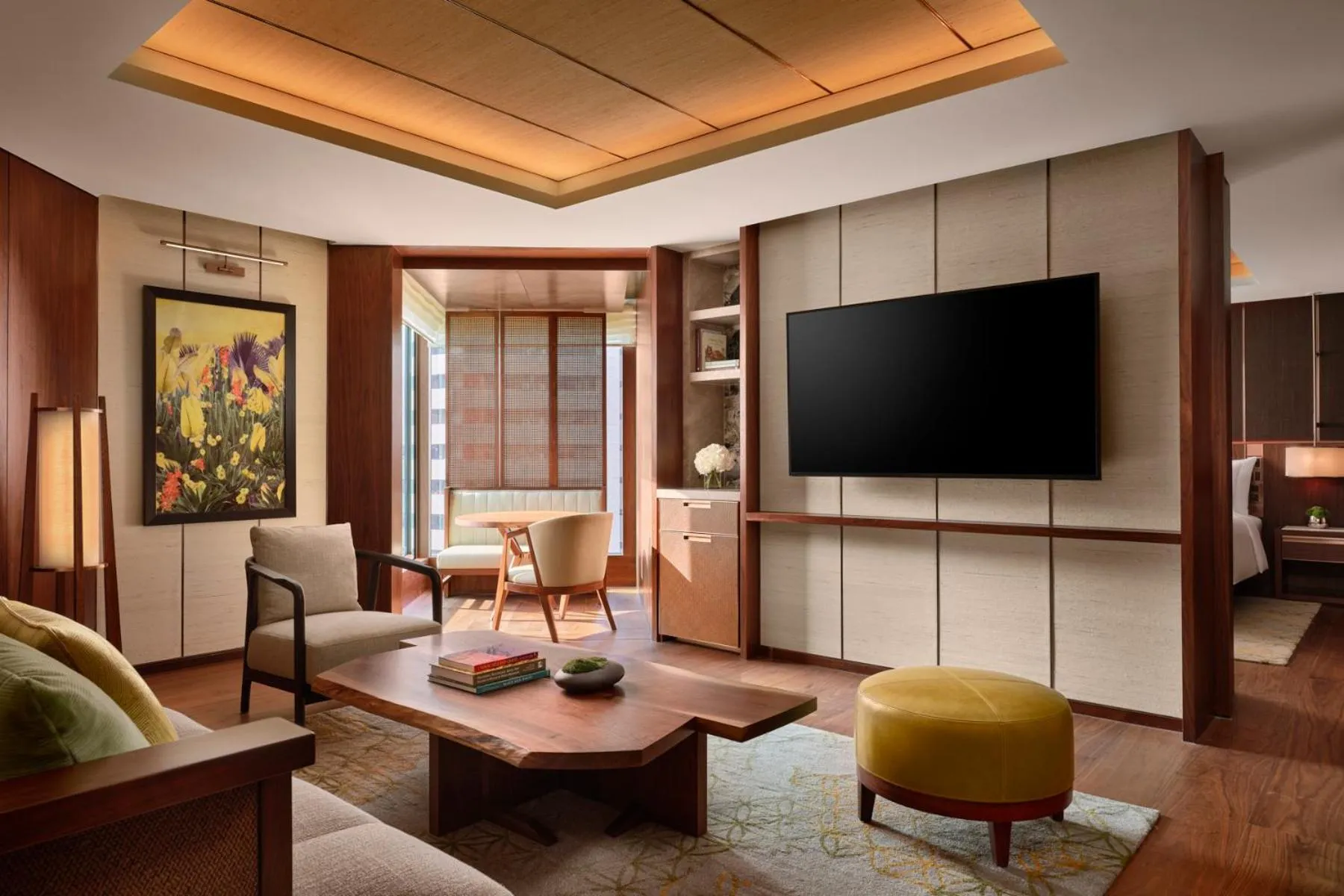 Living room in Grand Hyatt Singapore