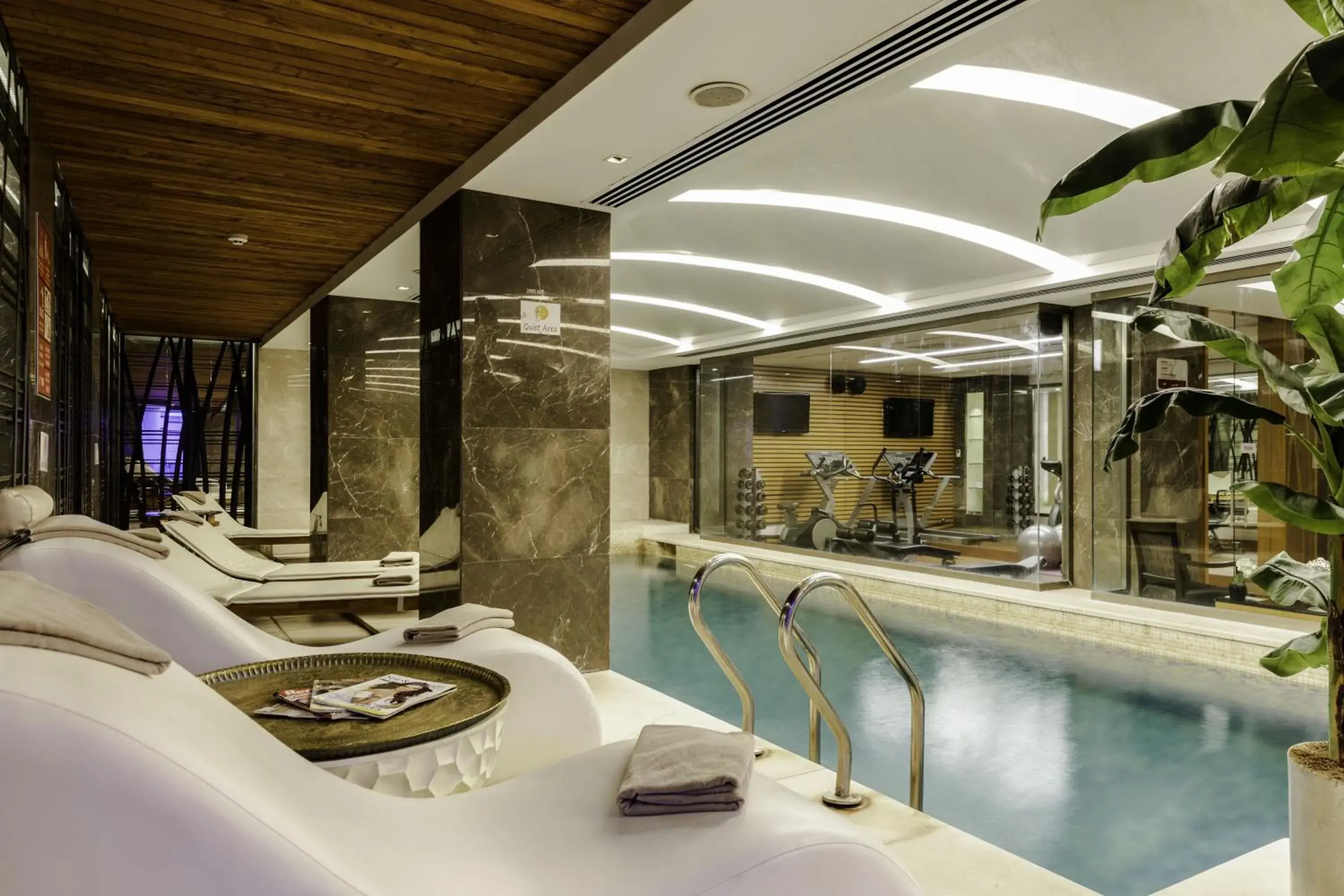 Swimming pool in Levni Hotel & SPA - Special Category Swimming pool in Levni Hotel & SPA - Special Category