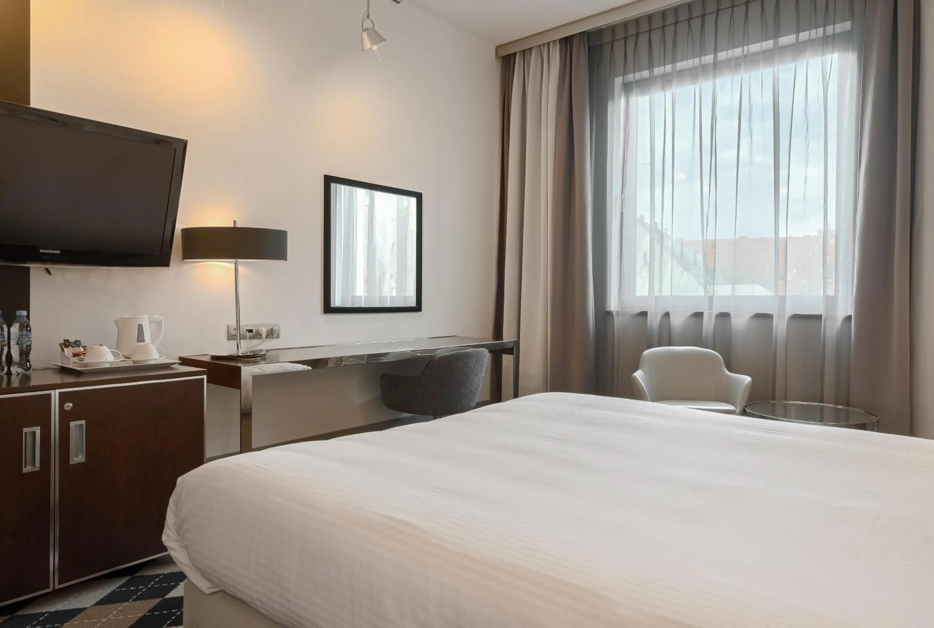 Photo of the whole room, Bed in Qubus Hotel Bydgoszcz