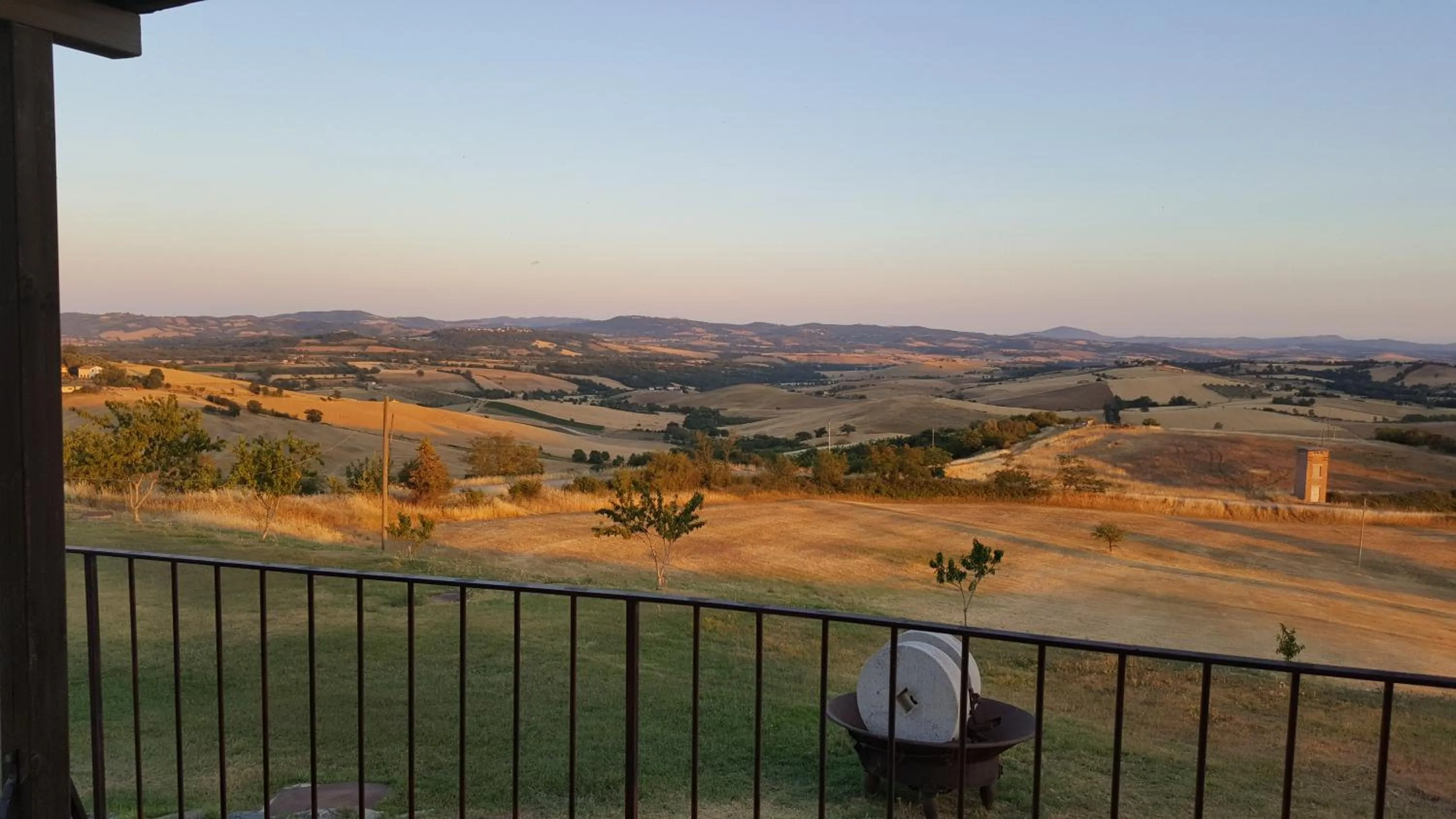 Balcony/Terrace in Agriturismo Bio Aia della Colonna