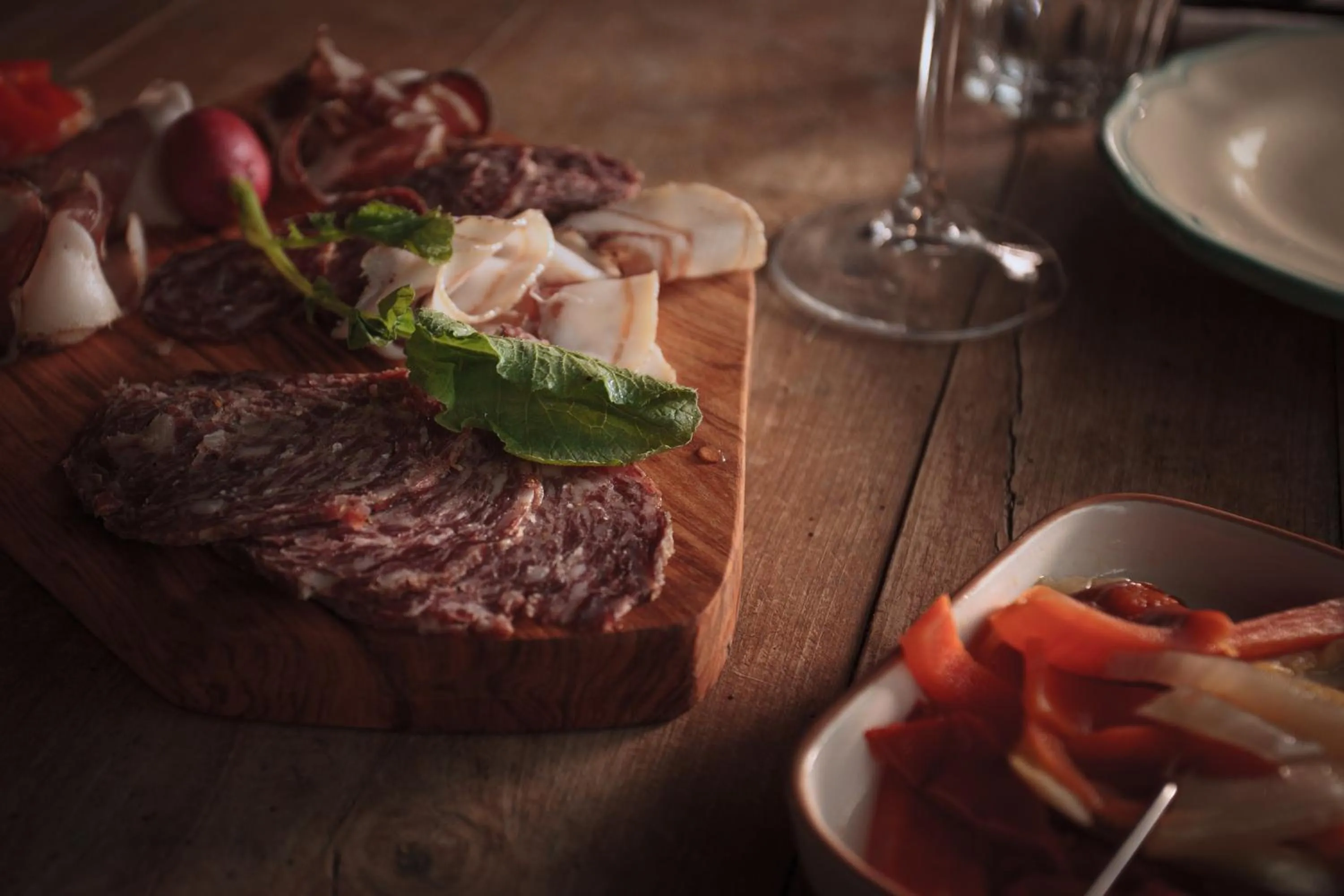 Food and drinks in Agriturismo Bio Aia della Colonna