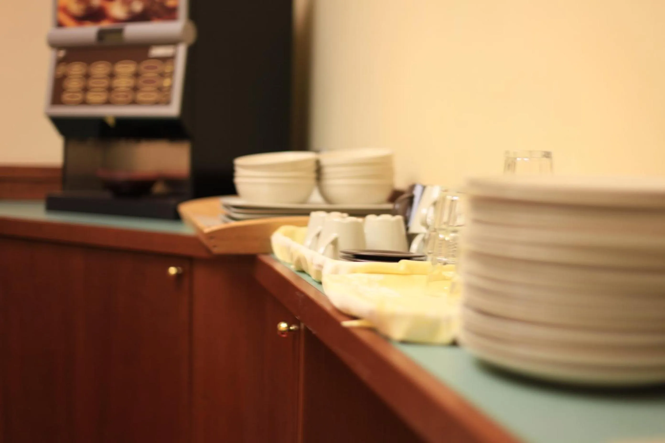 Italian breakfast in Albergo Il Cochino