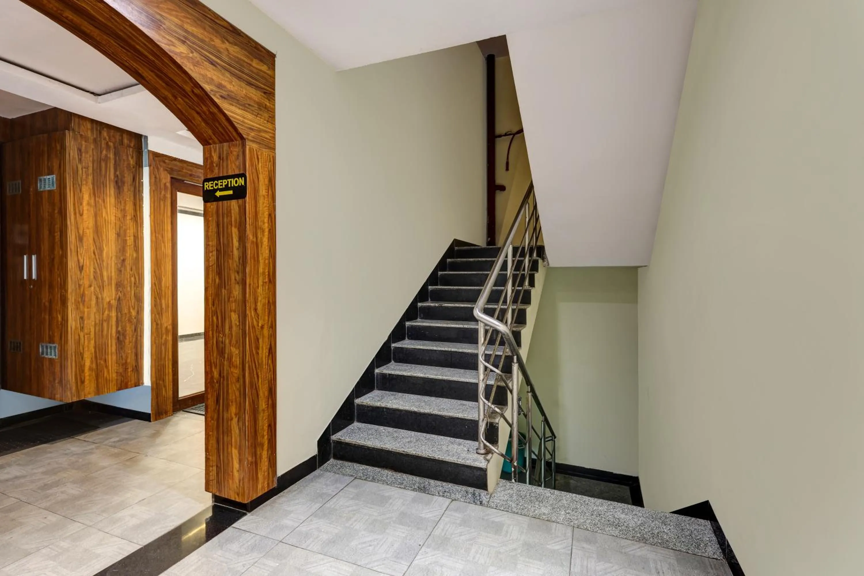 Lobby or reception in Treebo Blak & Wite Rk Beach
