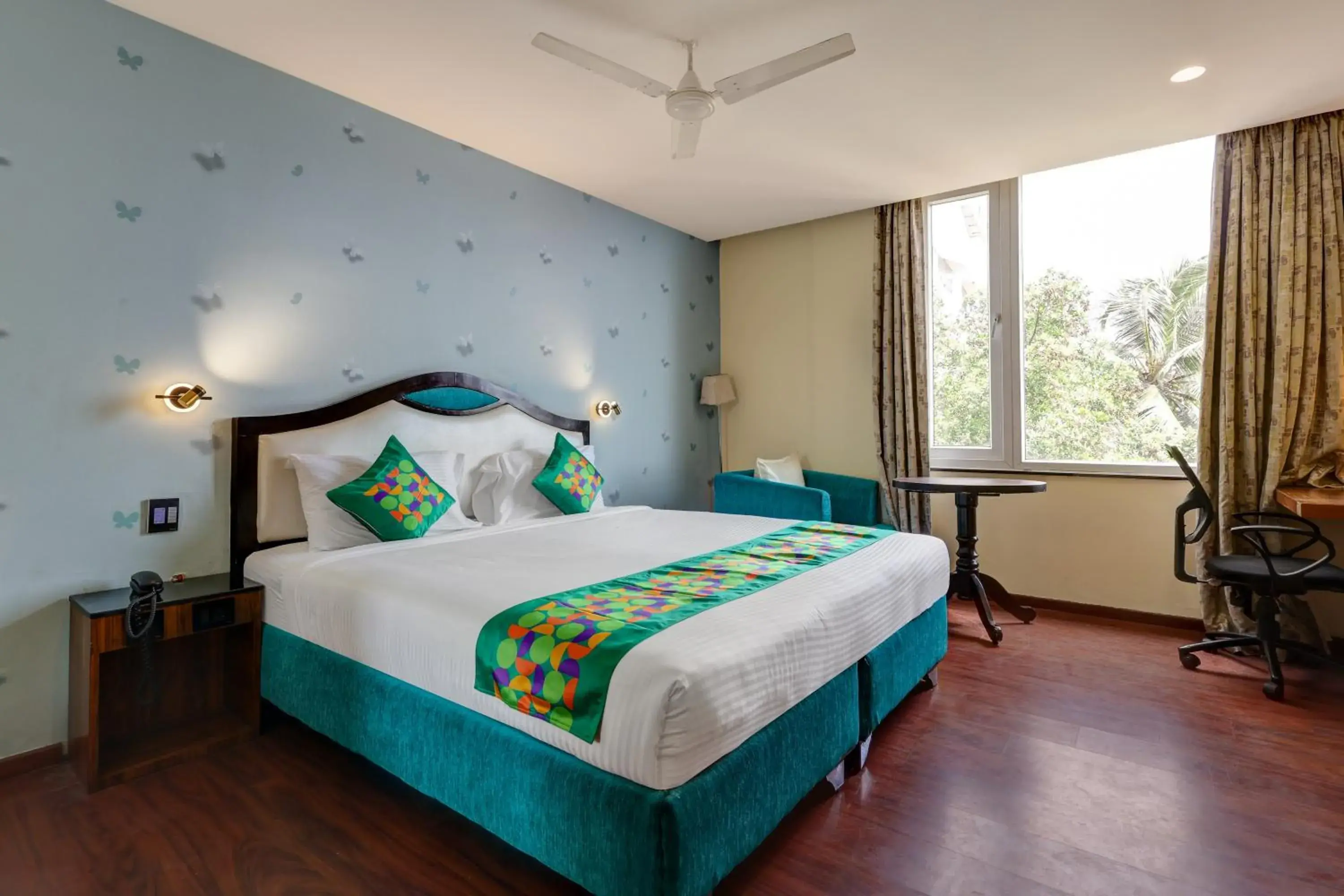 Deluxe Room - single occupancy in Treebo Blak & Wite Rk Beach Deluxe Room - single occupancy in Treebo Blak & Wite Rk Beach