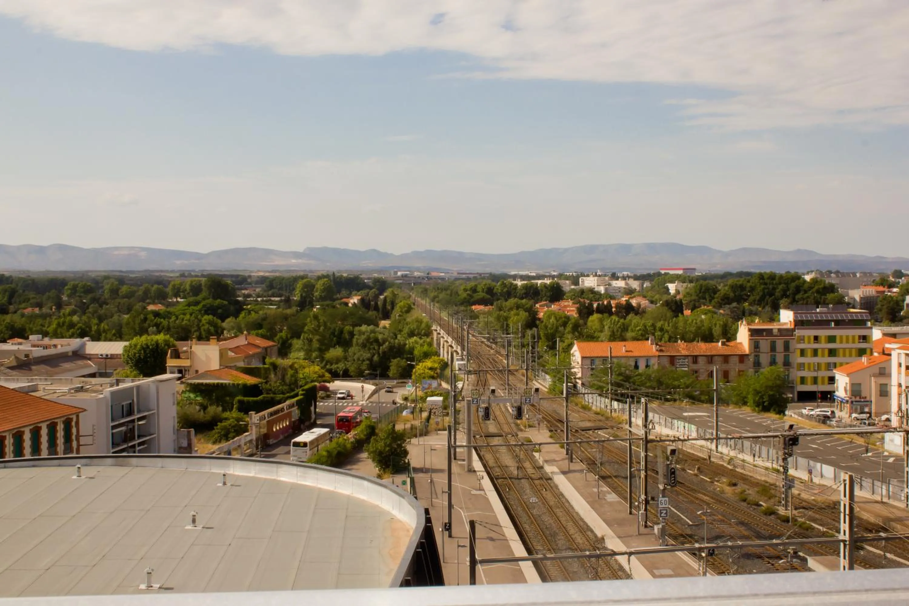 View (from property/room) in Kyriad Prestige Perpignan Centre Gare