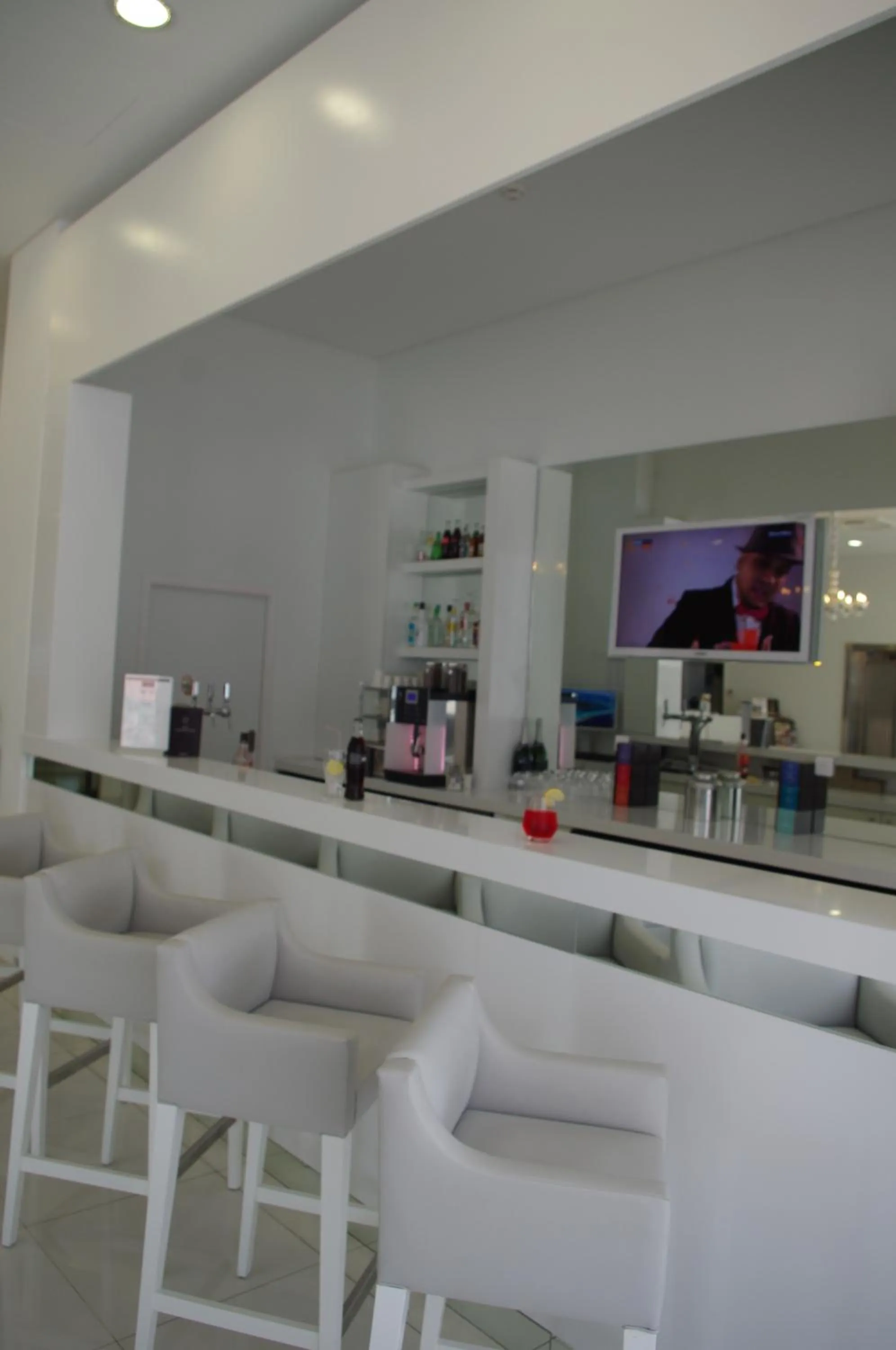 Lounge or bar in Kyriad Prestige Perpignan Centre Gare