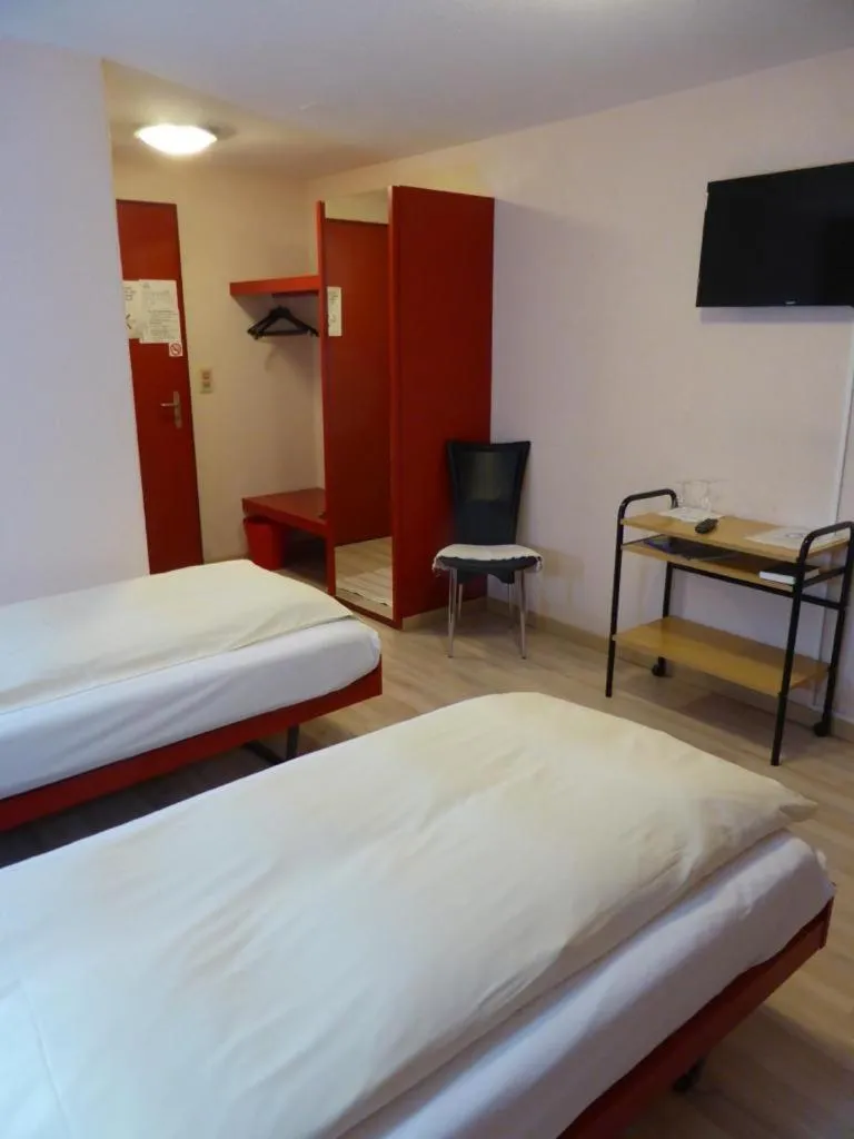 Bed in Hotel Lyssach