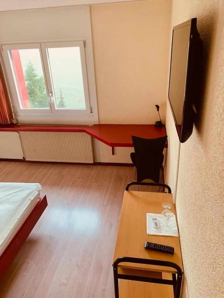 Bed in Hotel Lyssach